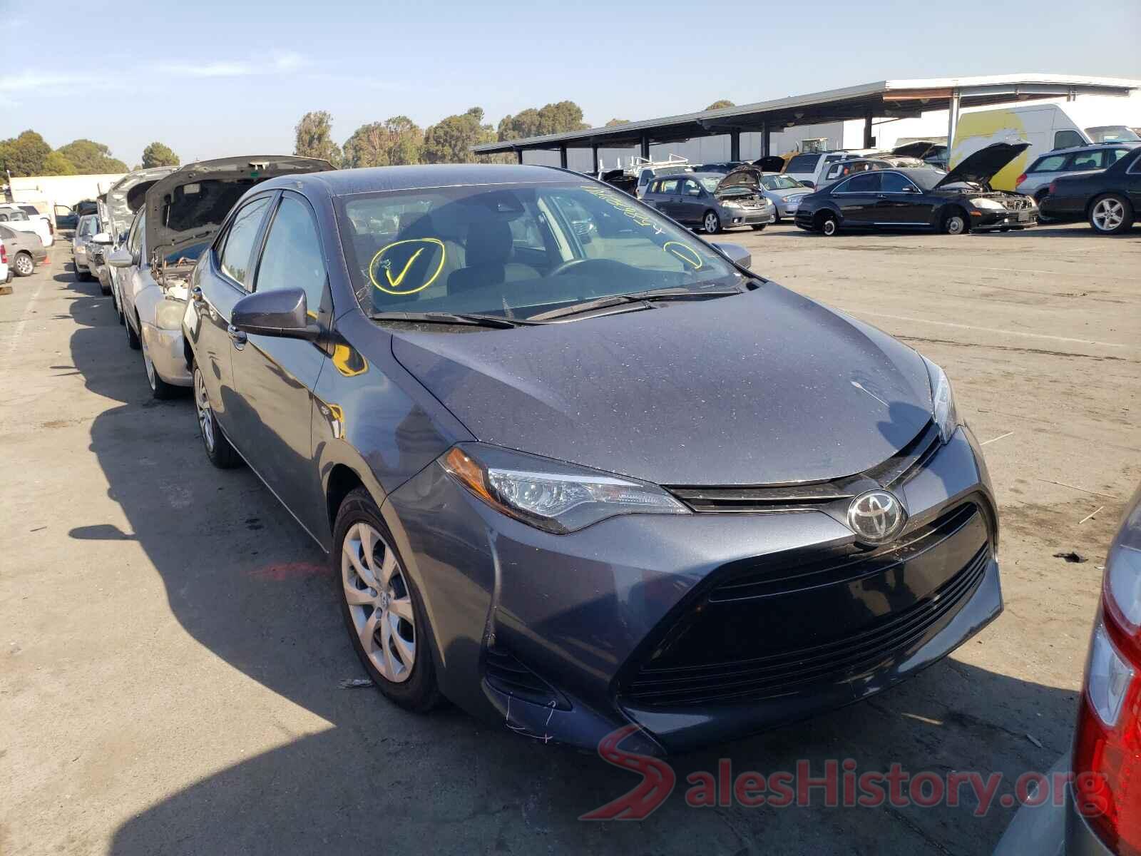 2T1BURHE5KC166377 2019 TOYOTA COROLLA