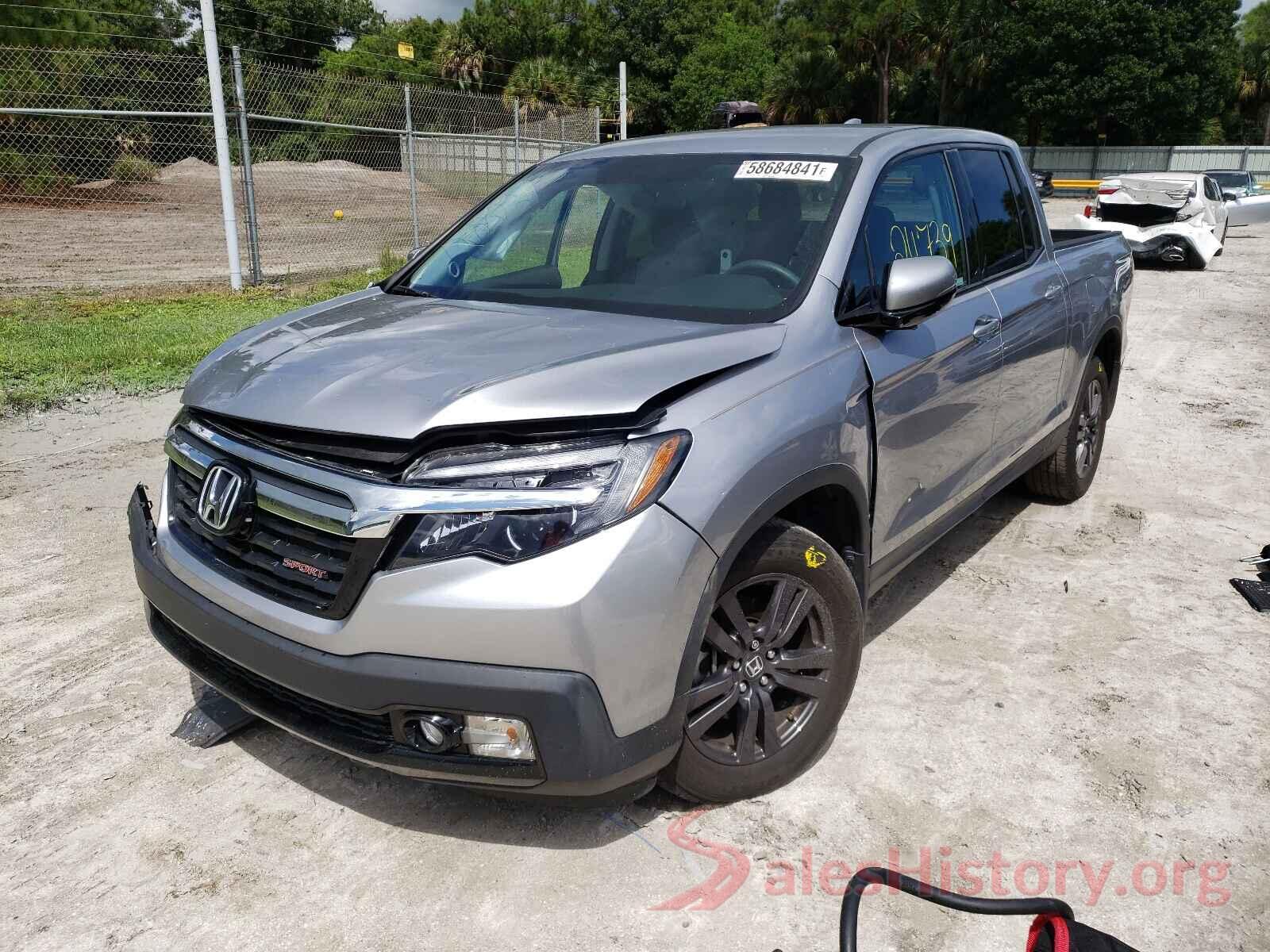 5FPYK2F1XKB001242 2019 HONDA RIDGELINE