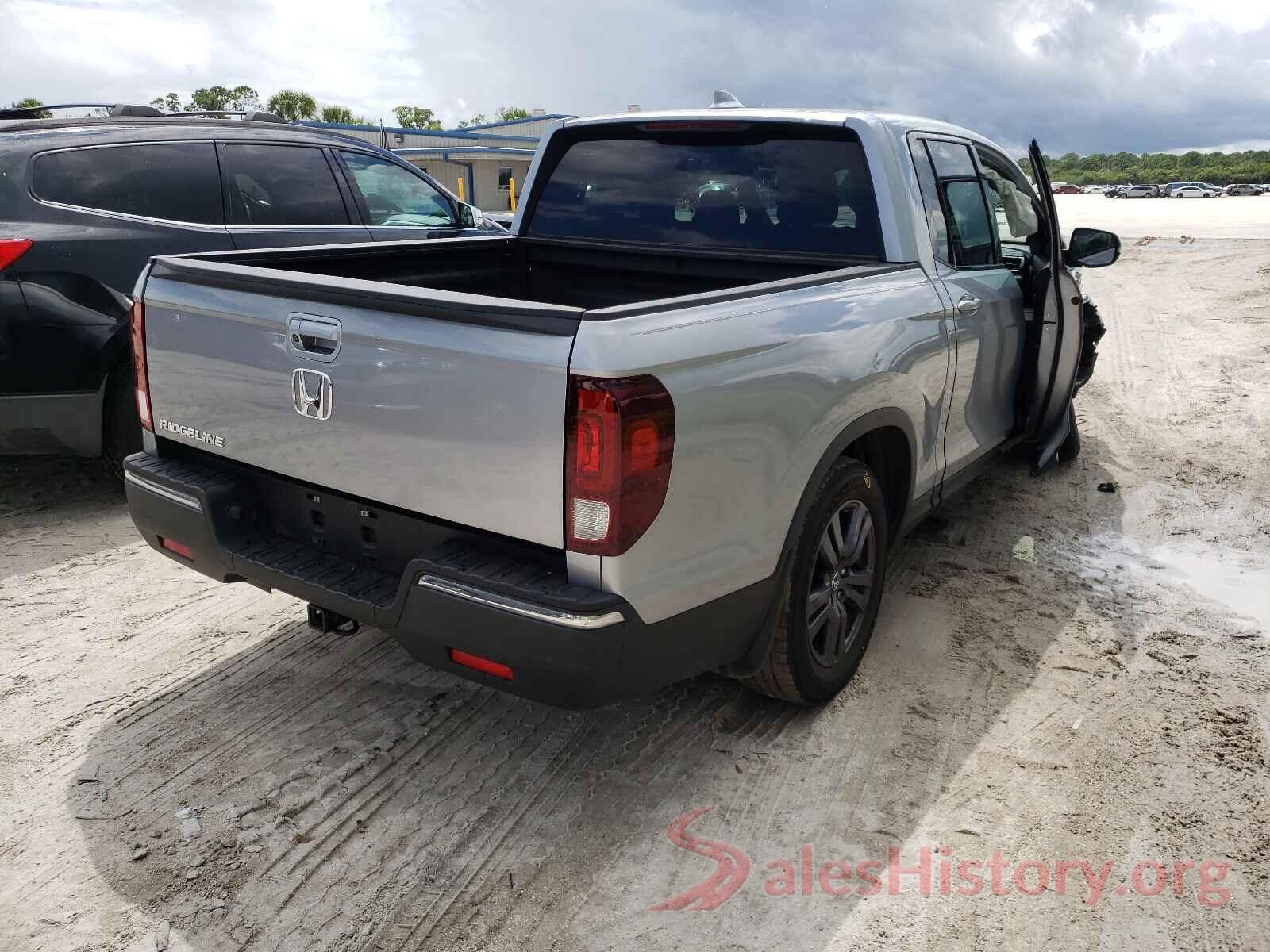 5FPYK2F1XKB001242 2019 HONDA RIDGELINE