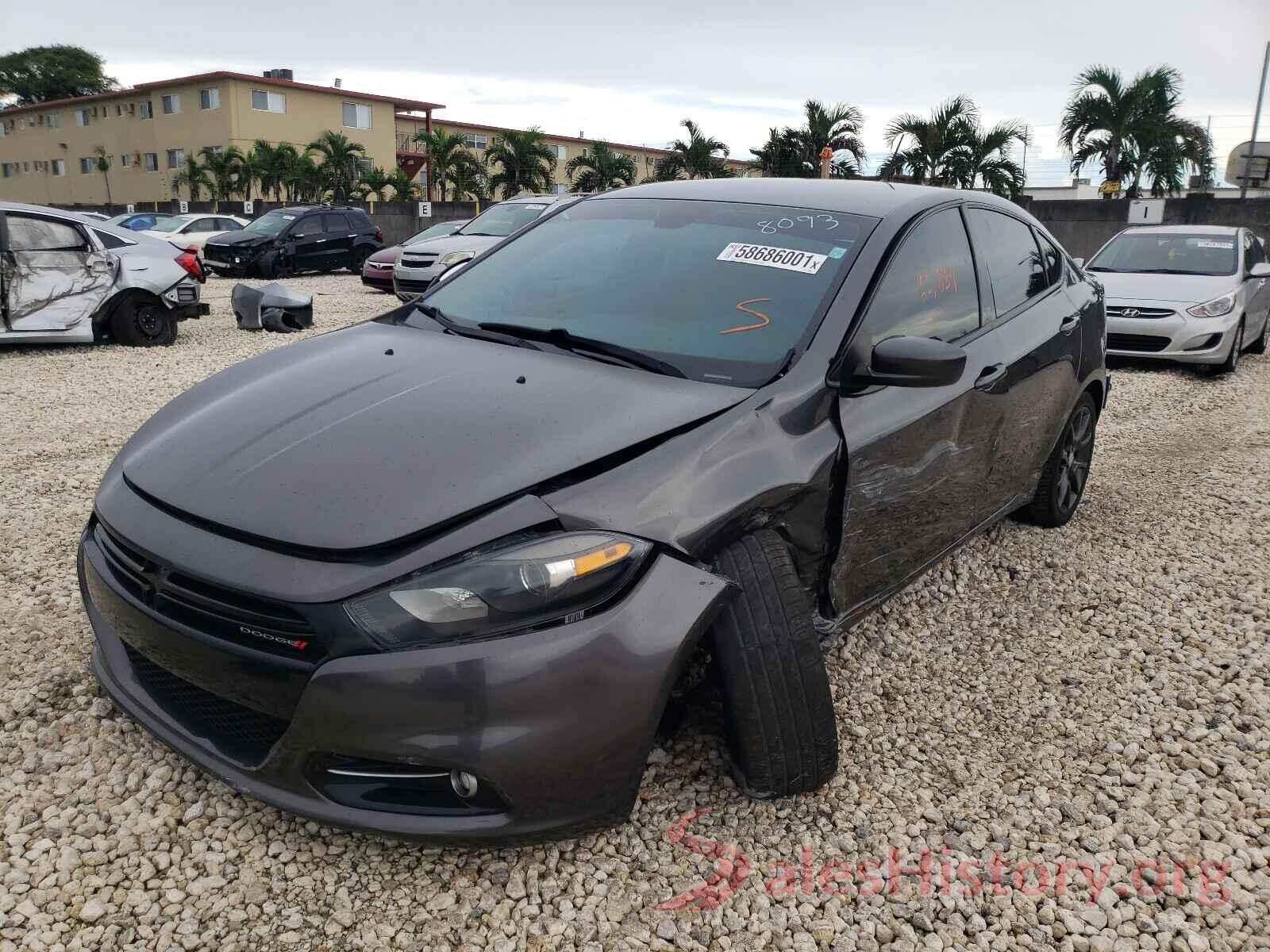 1C3CDFBBXGD518093 2016 DODGE DART