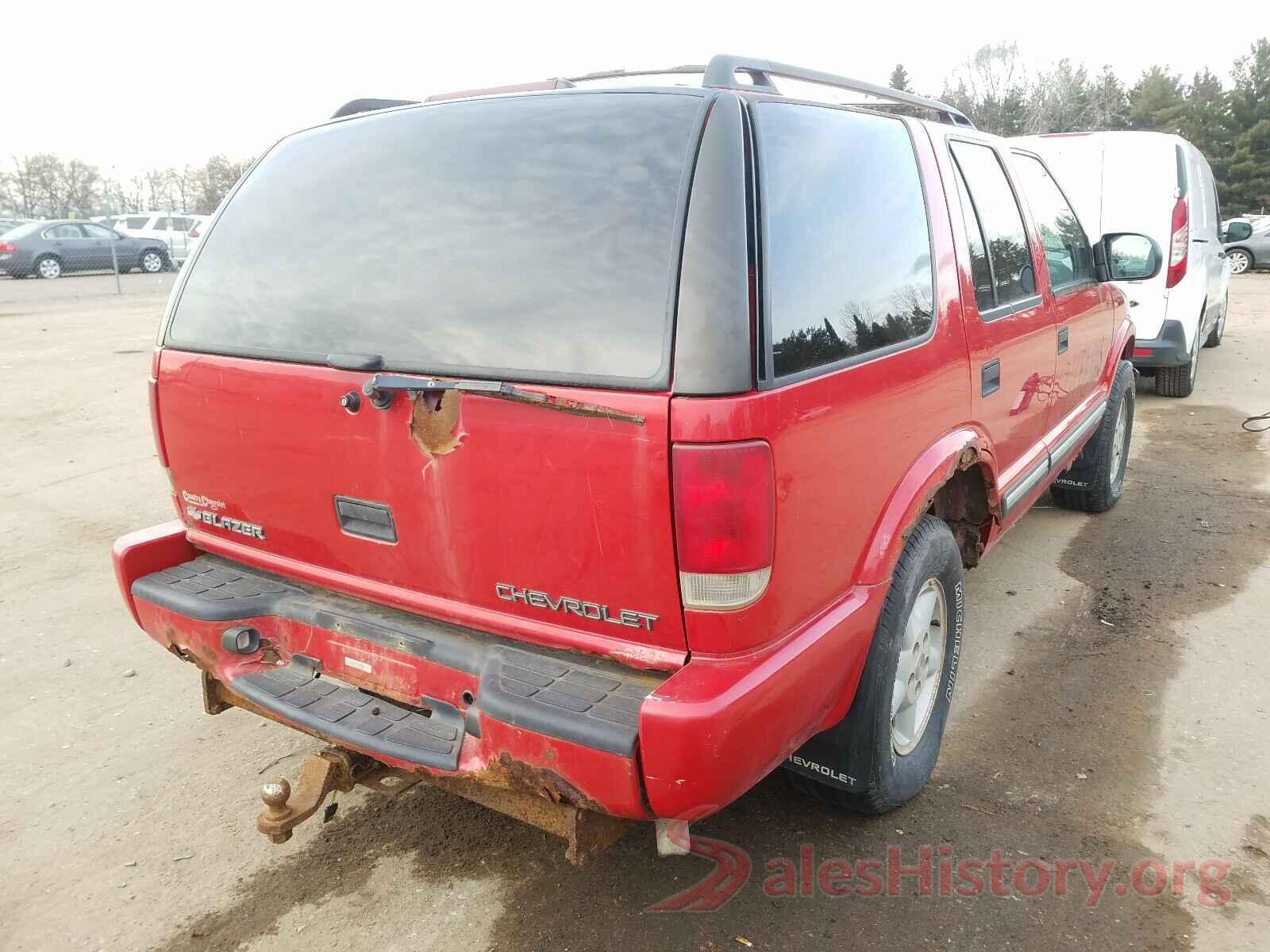 1GNDT13W1Y2361680 2000 CHEVROLET BLAZER