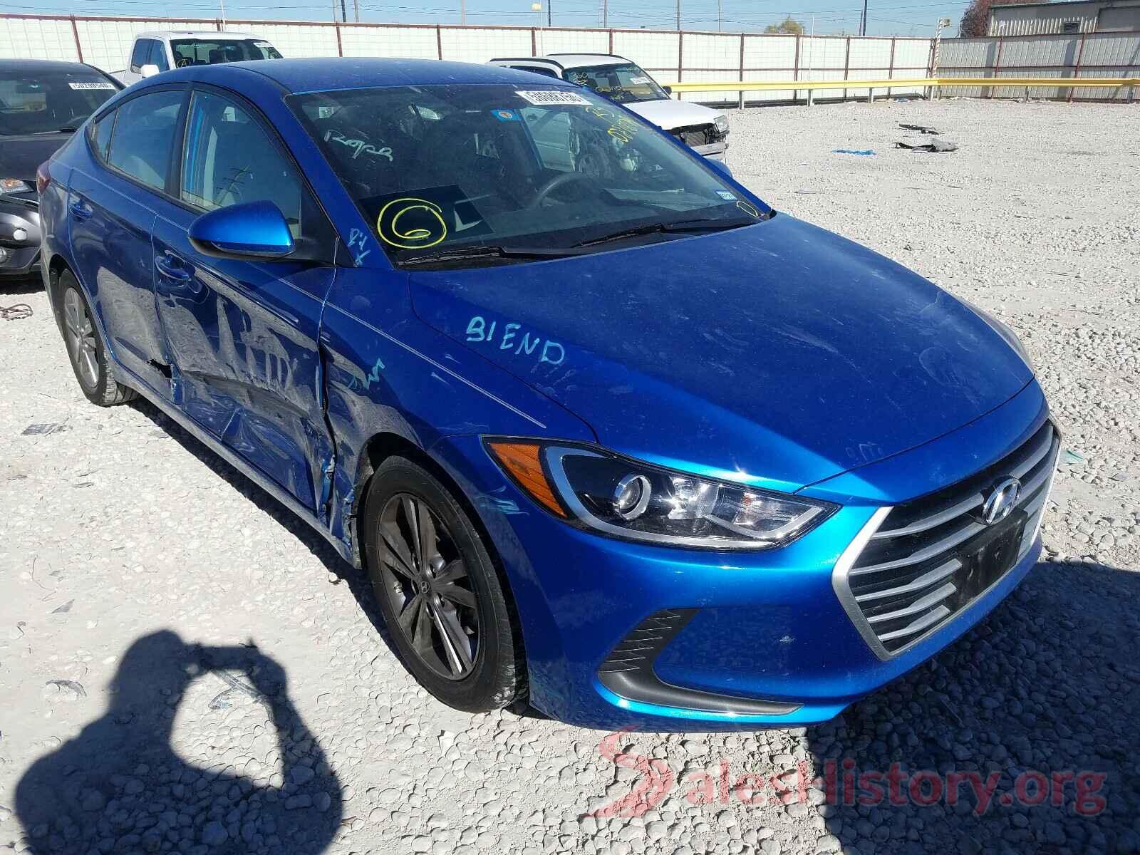 5NPD84LF6HH027879 2017 HYUNDAI ELANTRA