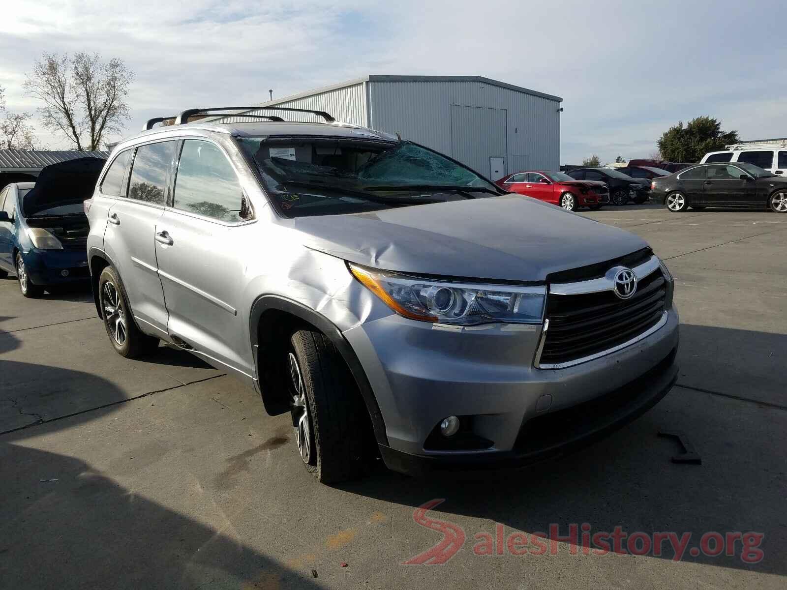 5TDKKRFH8GS504470 2016 TOYOTA HIGHLANDER