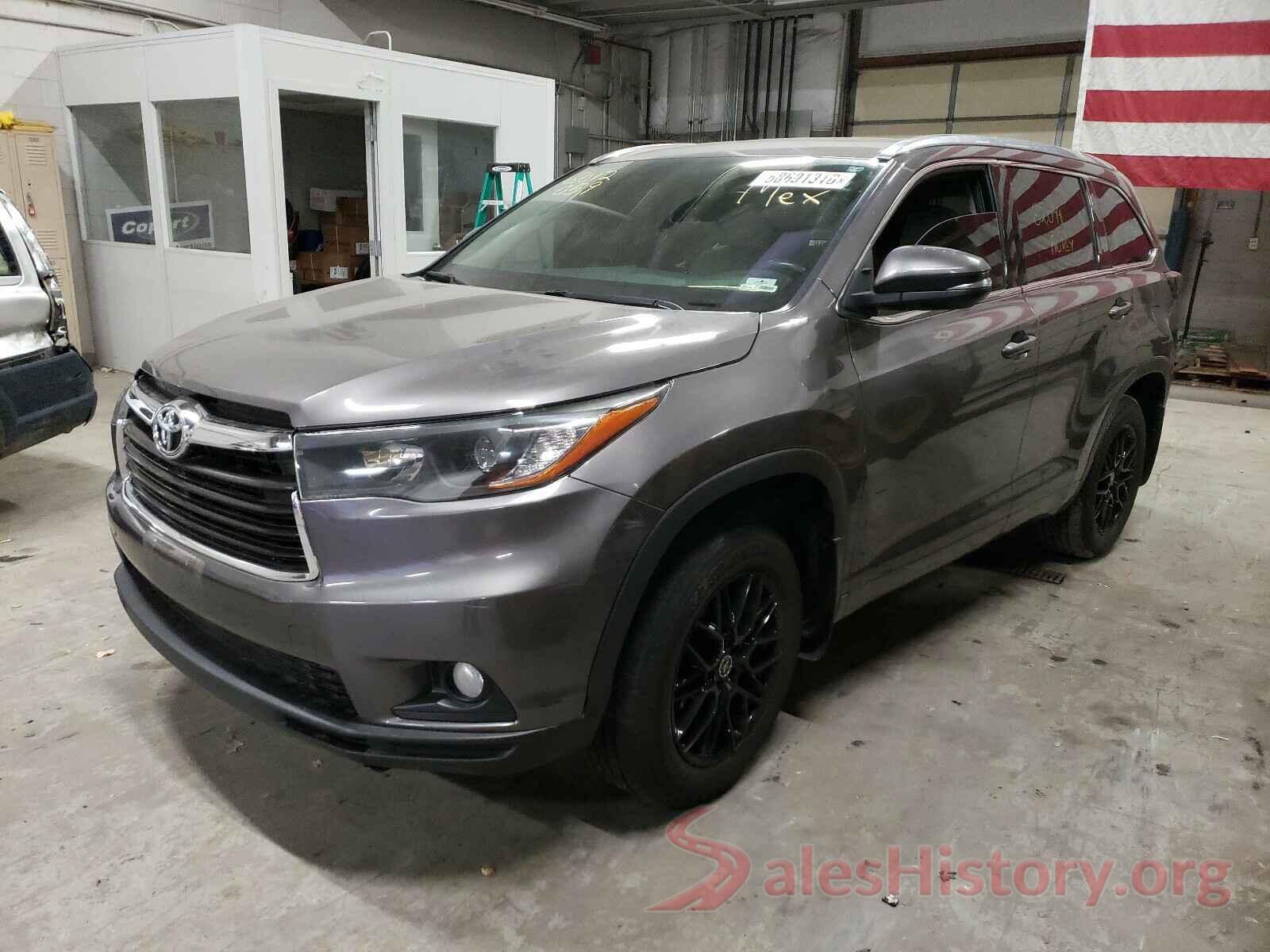 5TDJKRFH4GS247528 2016 TOYOTA HIGHLANDER