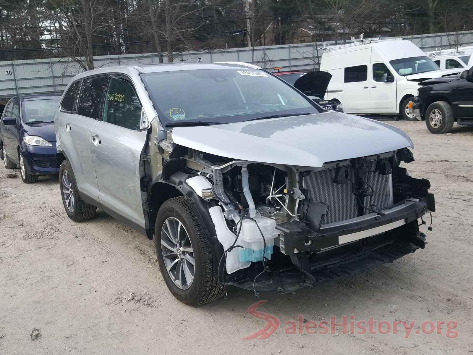 5TDJZRFH2KS590164 2019 TOYOTA HIGHLANDER