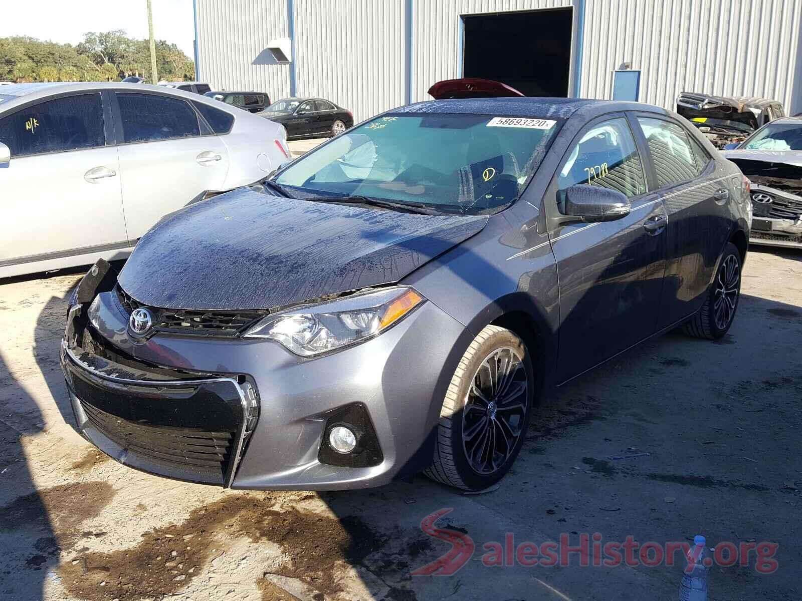 2T1BURHE3GC703349 2016 TOYOTA COROLLA