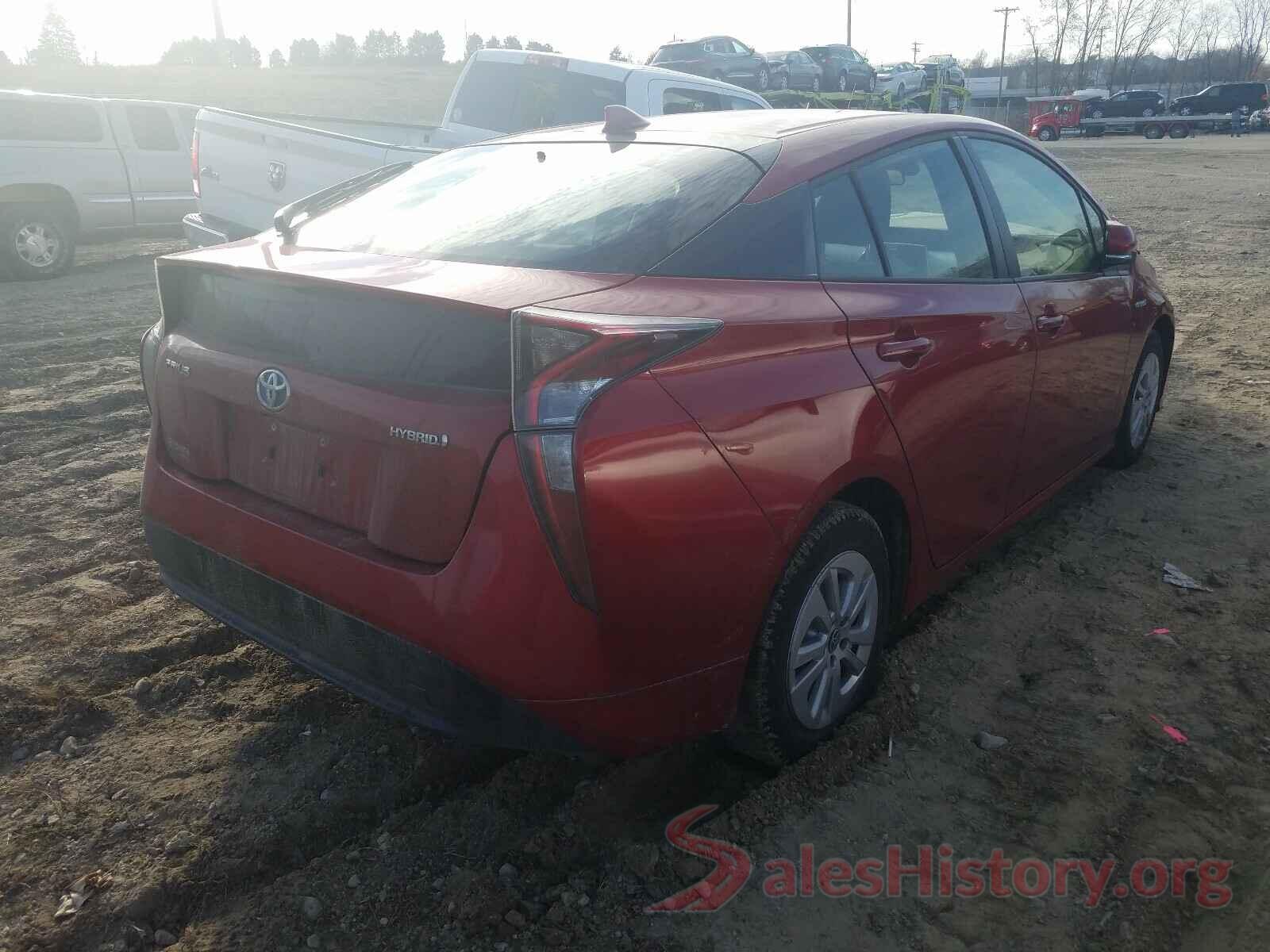 JTDKBRFU4H3534405 2017 TOYOTA PRIUS