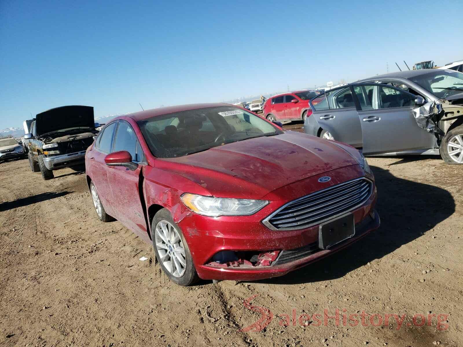 3FA6P0LU0HR323843 2017 FORD FUSION