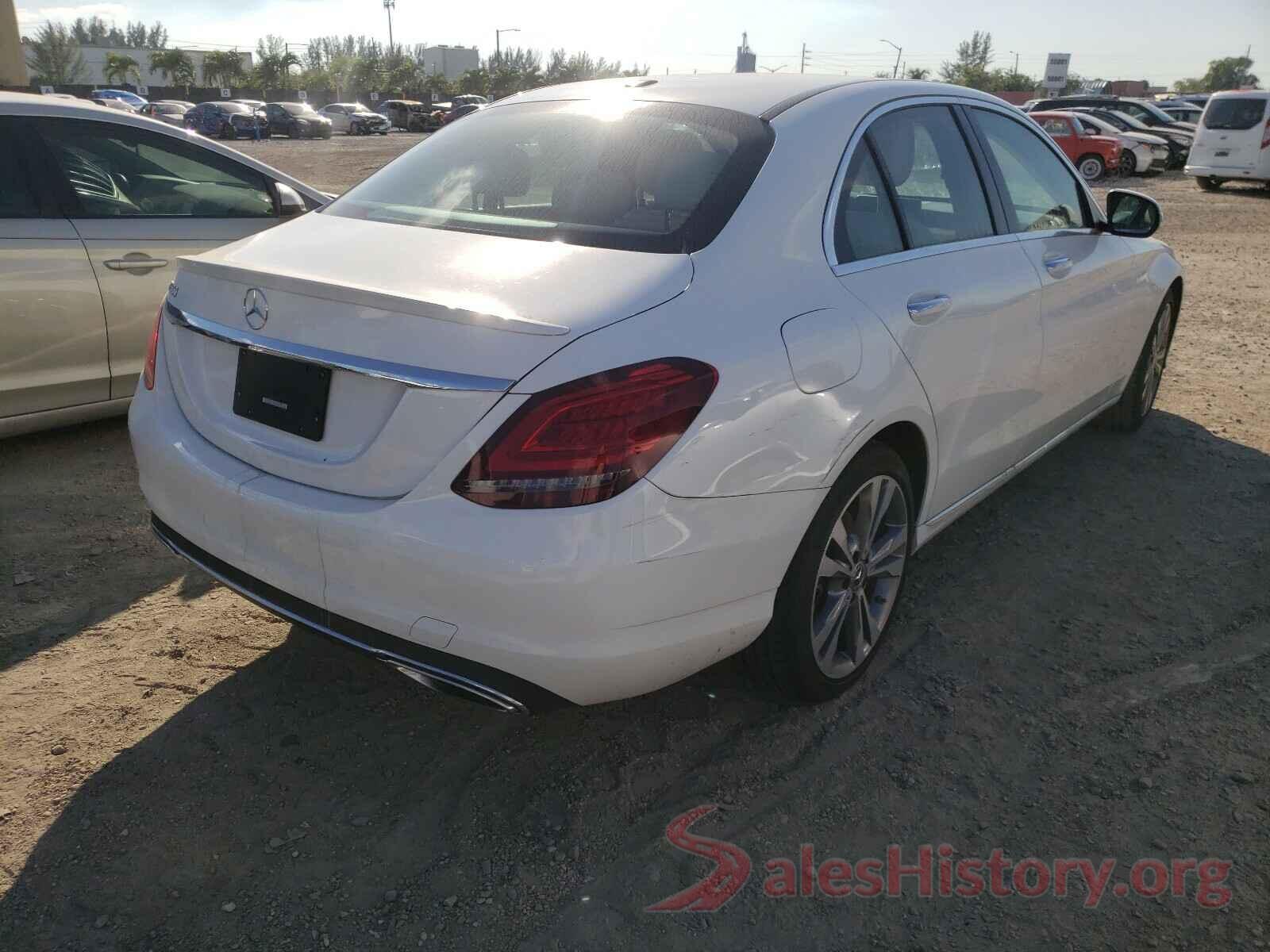 55SWF8DB5KU317441 2019 MERCEDES-BENZ C CLASS