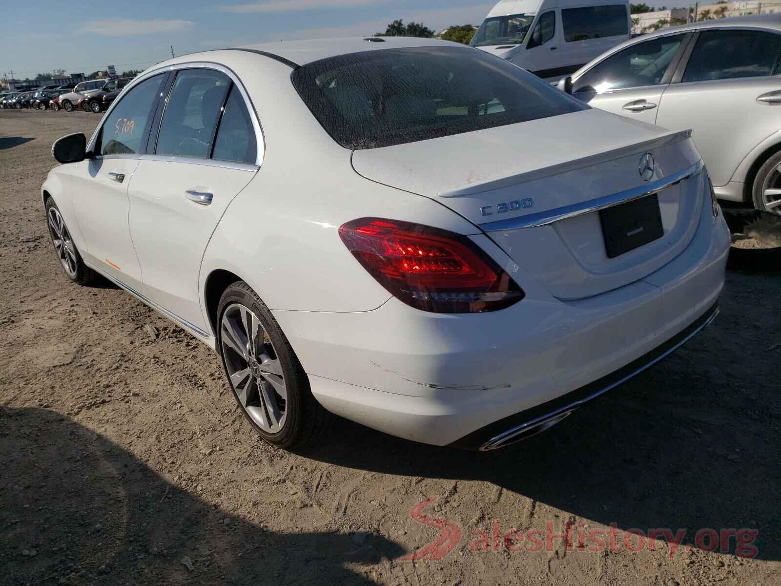 55SWF8DB5KU317441 2019 MERCEDES-BENZ C CLASS