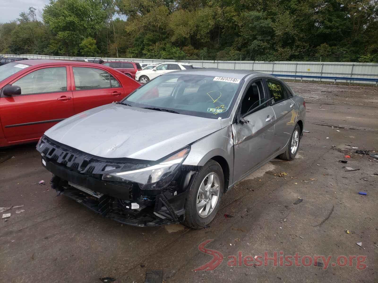 5NPLL4AG2MH049474 2021 HYUNDAI ELANTRA