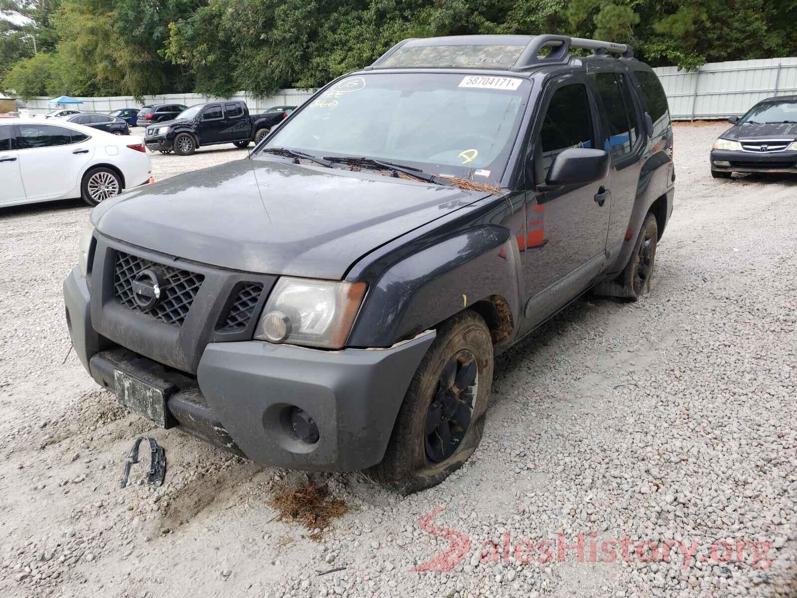 5N1AN0NU2CC506462 2012 NISSAN XTERRA