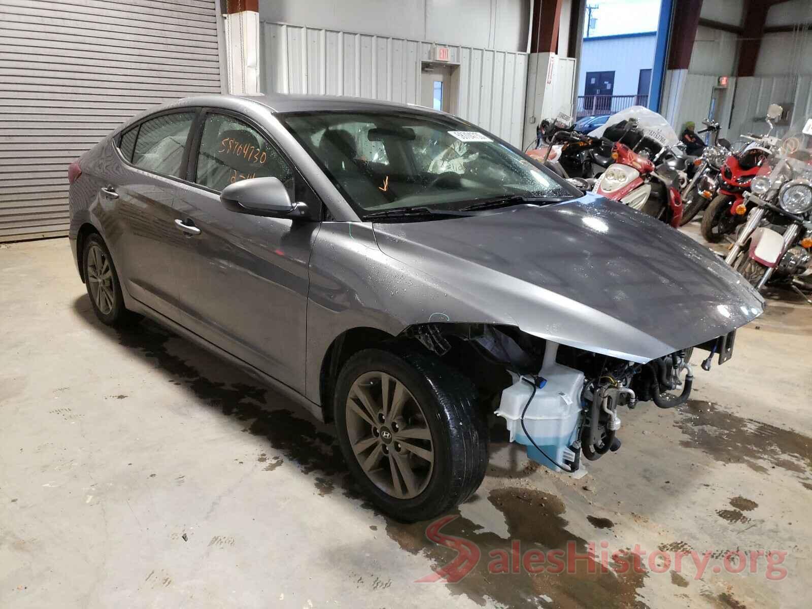 5NPD84LF0JH304676 2018 HYUNDAI ELANTRA