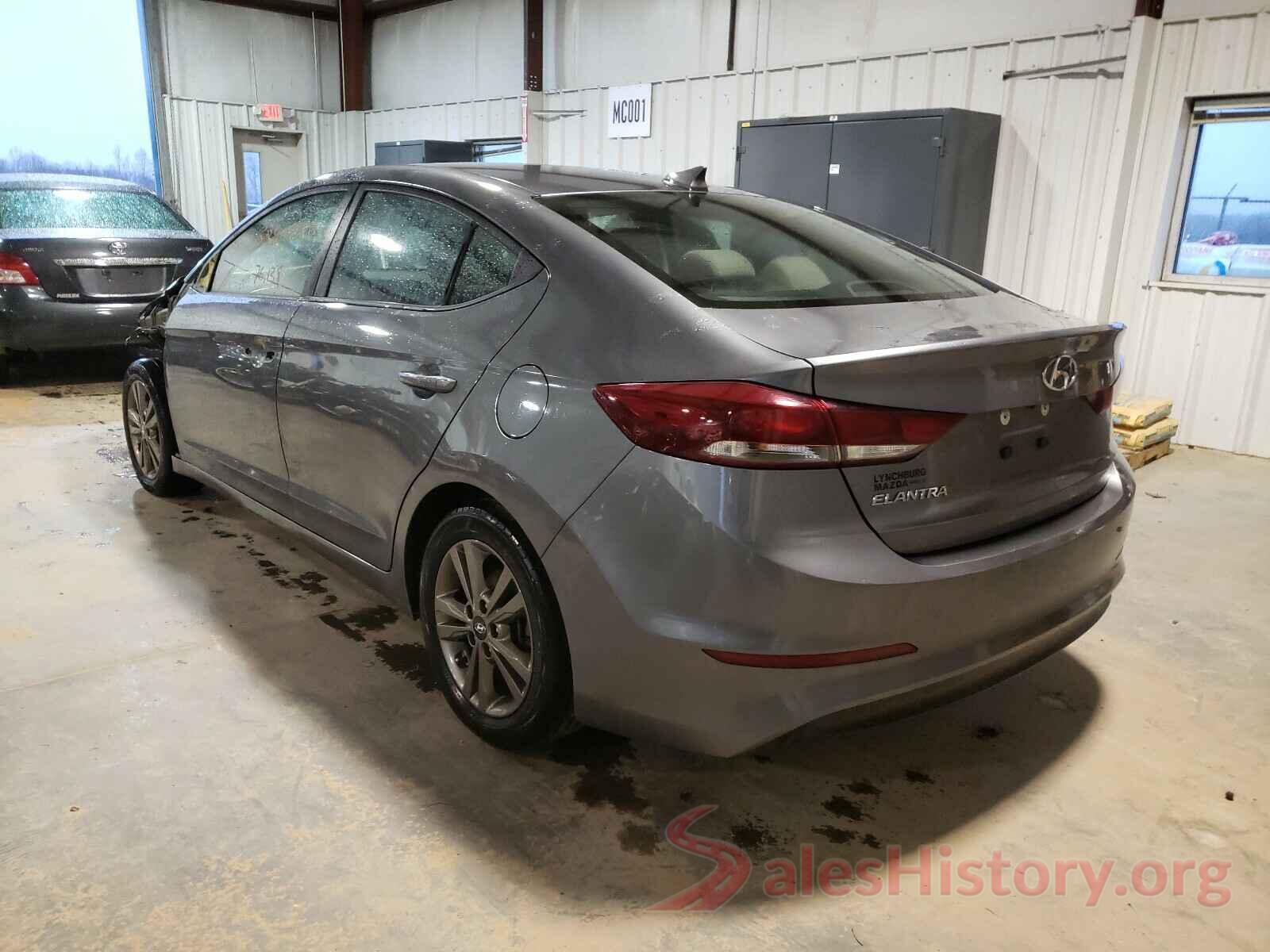 5NPD84LF0JH304676 2018 HYUNDAI ELANTRA