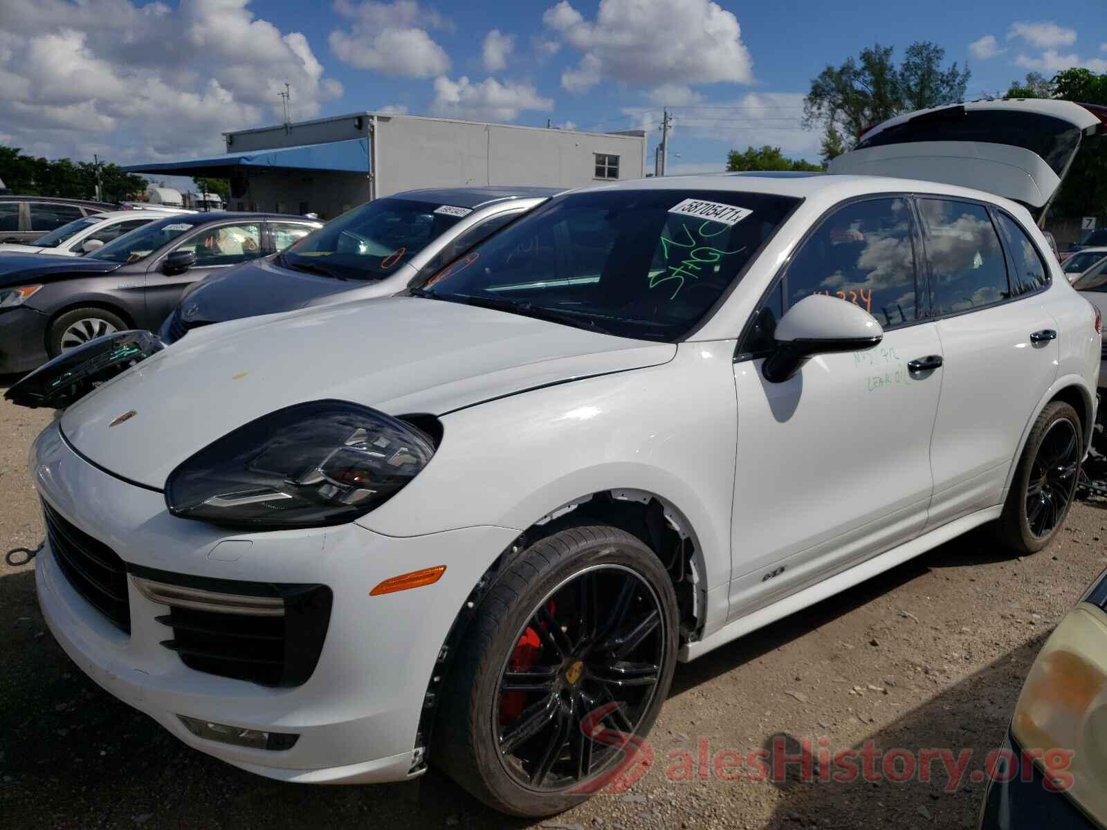 WP1AD2A2XHLA81408 2017 PORSCHE CAYENNE