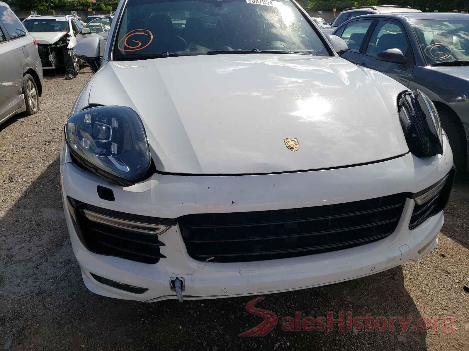 WP1AD2A2XHLA81408 2017 PORSCHE CAYENNE