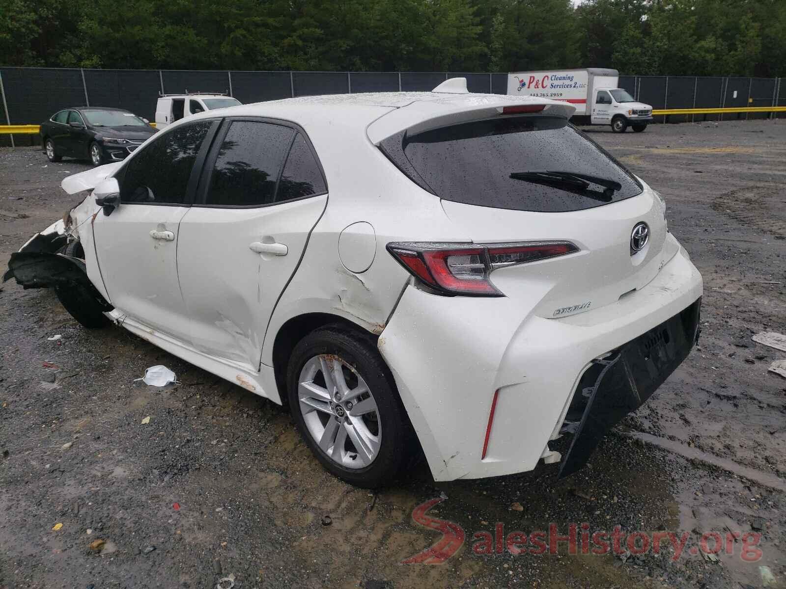 JTNK4RBE4K3065442 2019 TOYOTA COROLLA