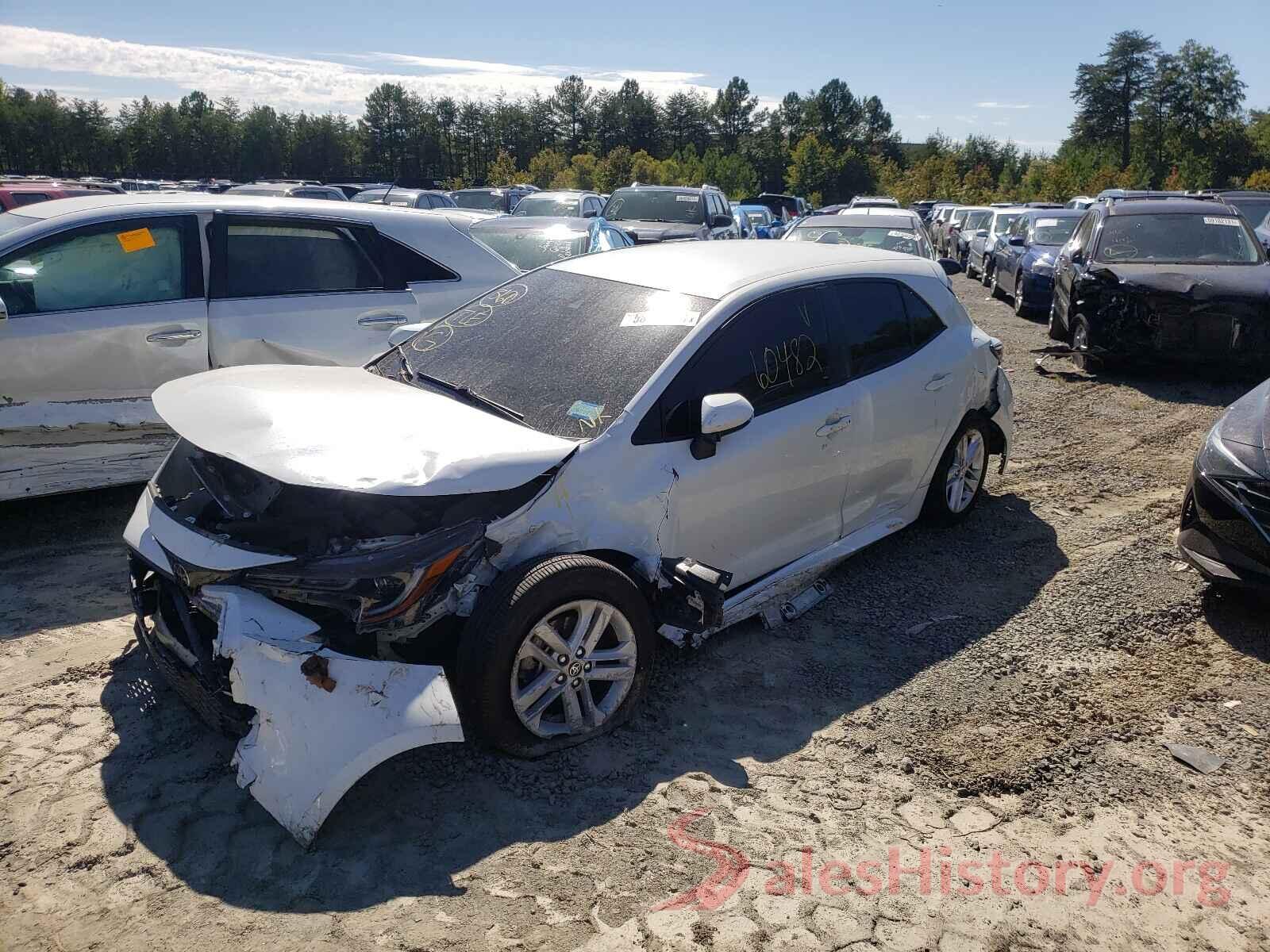 JTNK4RBE4K3065442 2019 TOYOTA COROLLA