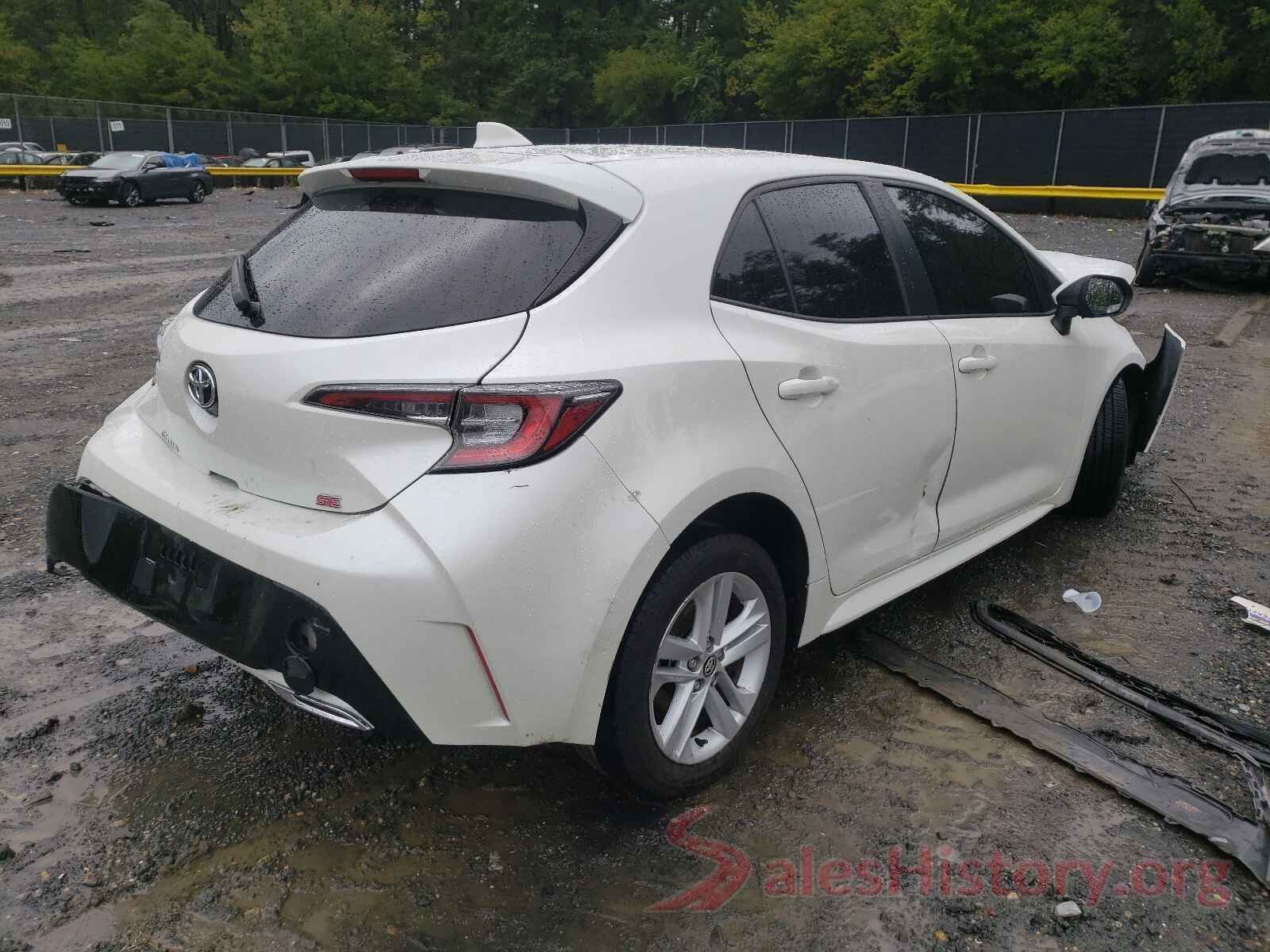 JTNK4RBE4K3065442 2019 TOYOTA COROLLA