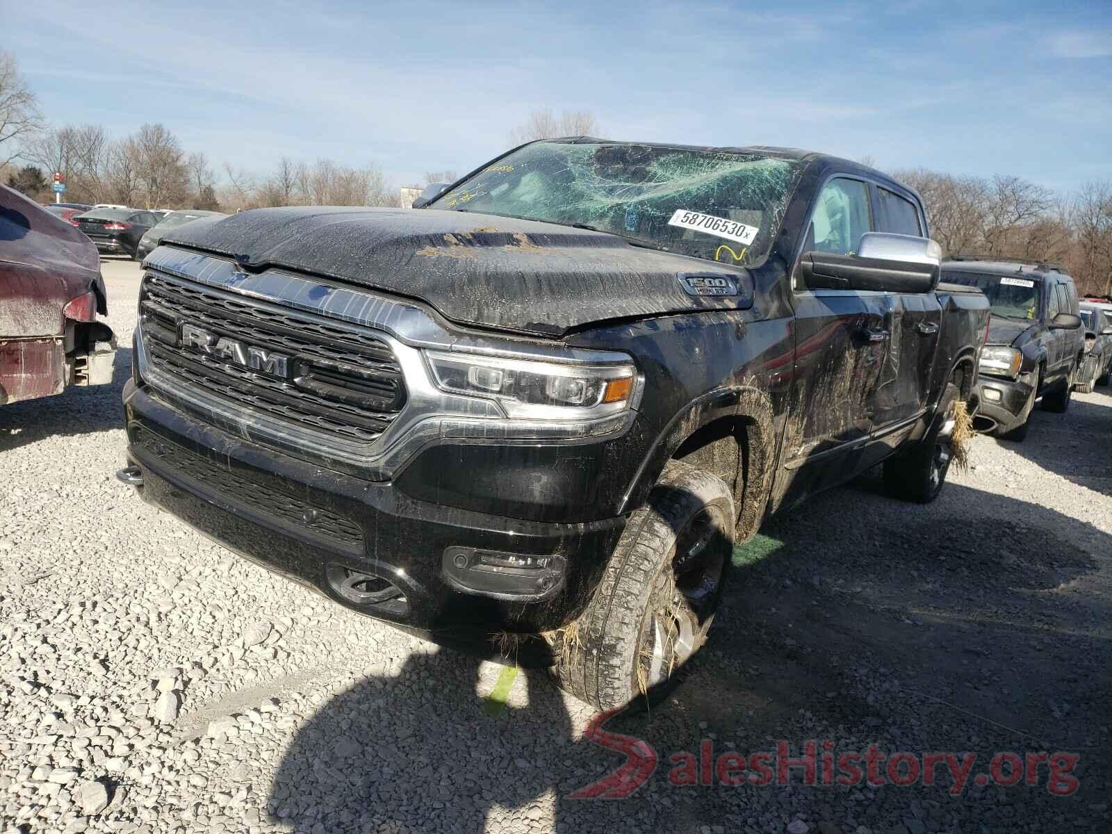 1C6SRFHT7KN573264 2019 DODGE RAM