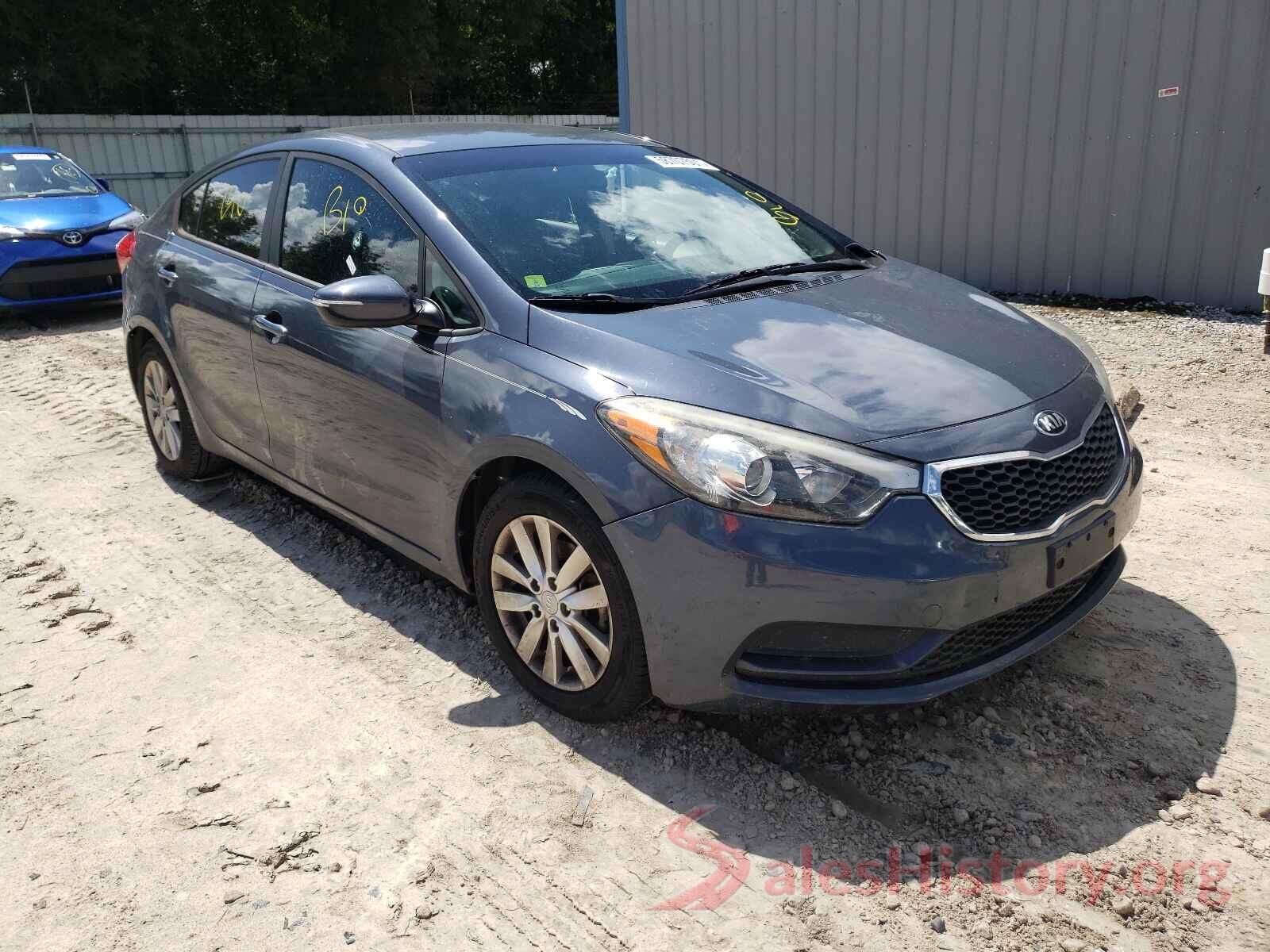 KNAFX4A64G5592965 2016 KIA FORTE