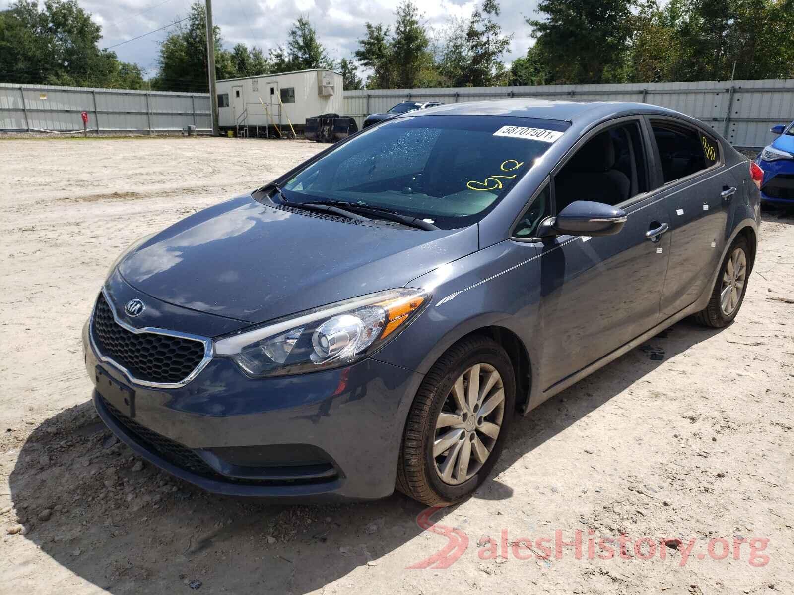 KNAFX4A64G5592965 2016 KIA FORTE