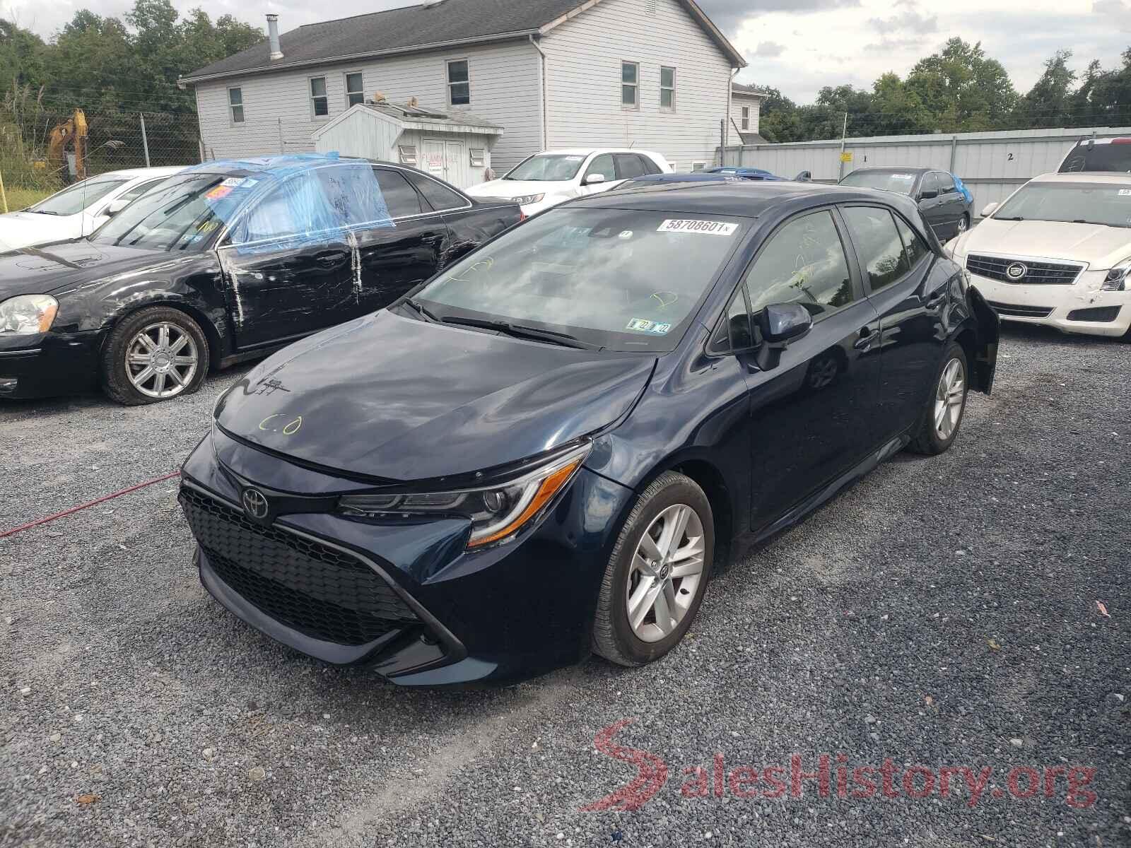 JTNK4RBE9K3045770 2019 TOYOTA COROLLA