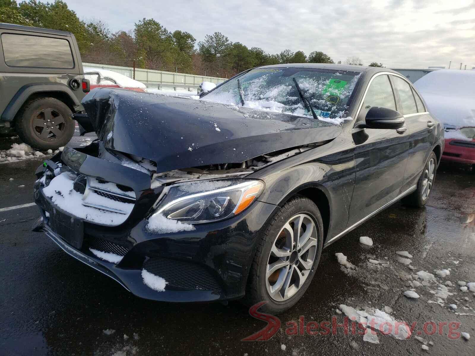 55SWF4KB9HU211871 2017 MERCEDES-BENZ C CLASS