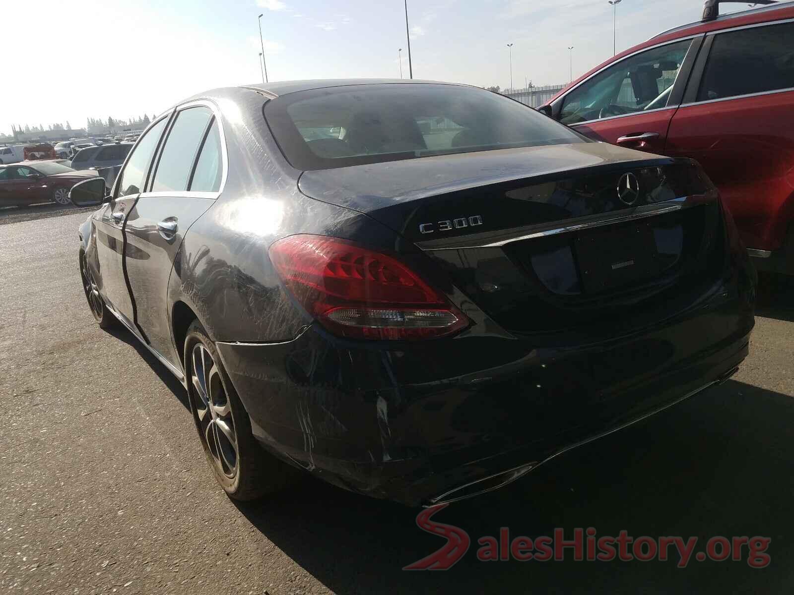 55SWF4JB2GU142795 2016 MERCEDES-BENZ C CLASS