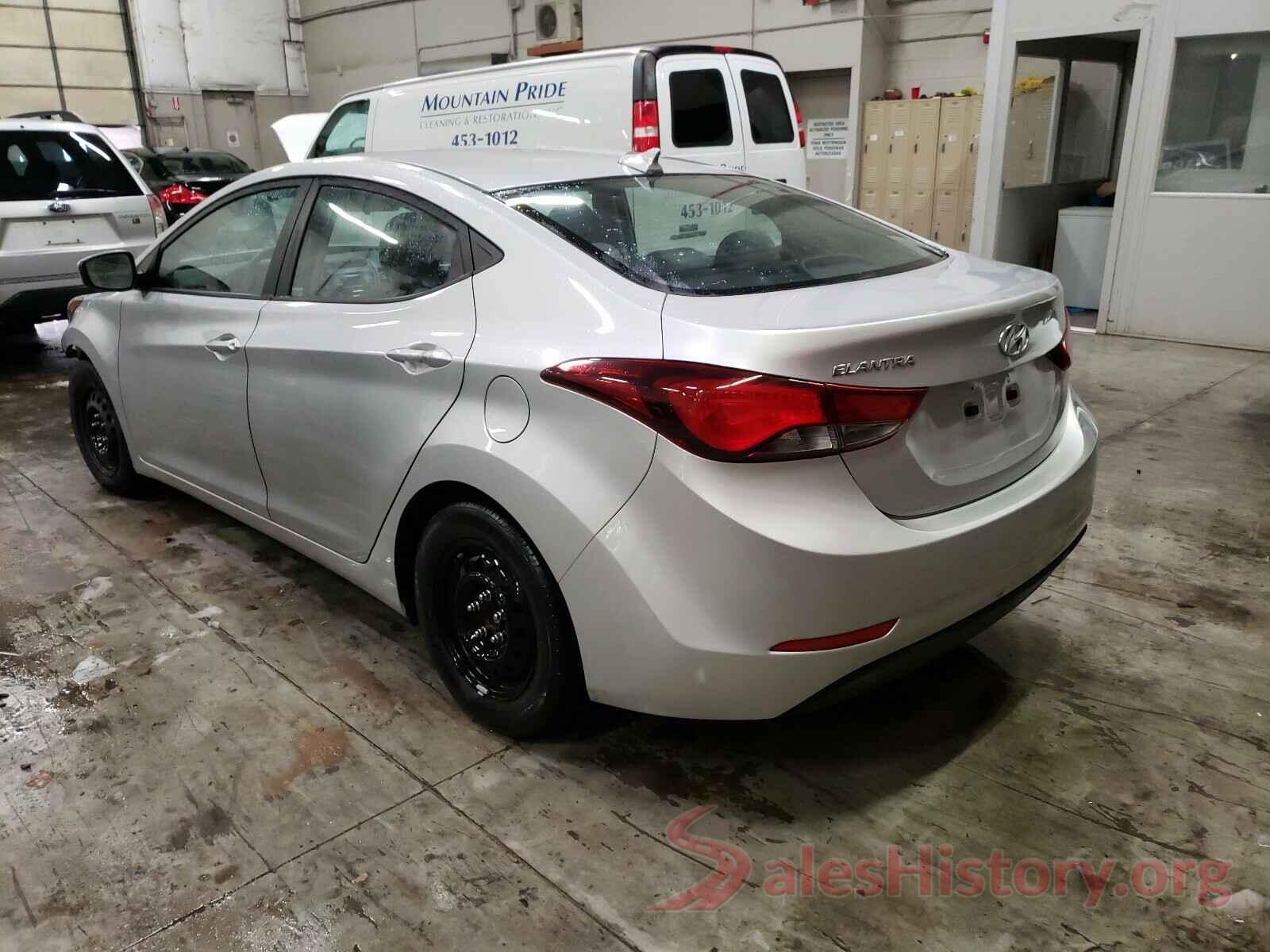 5NPDH4AE0GH705325 2016 HYUNDAI ELANTRA