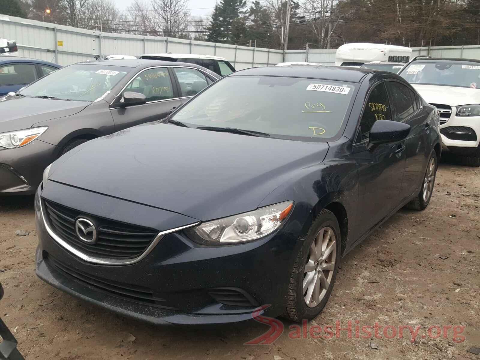 JM1GJ1U50G1410258 2016 MAZDA 6