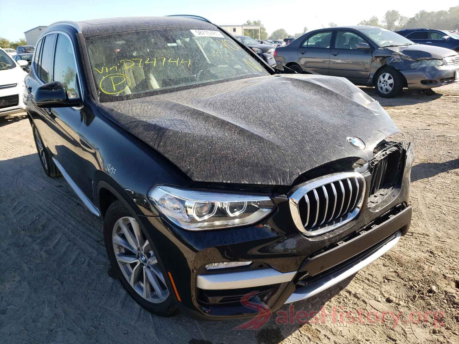 5UXTR9C58JLD74744 2018 BMW X3