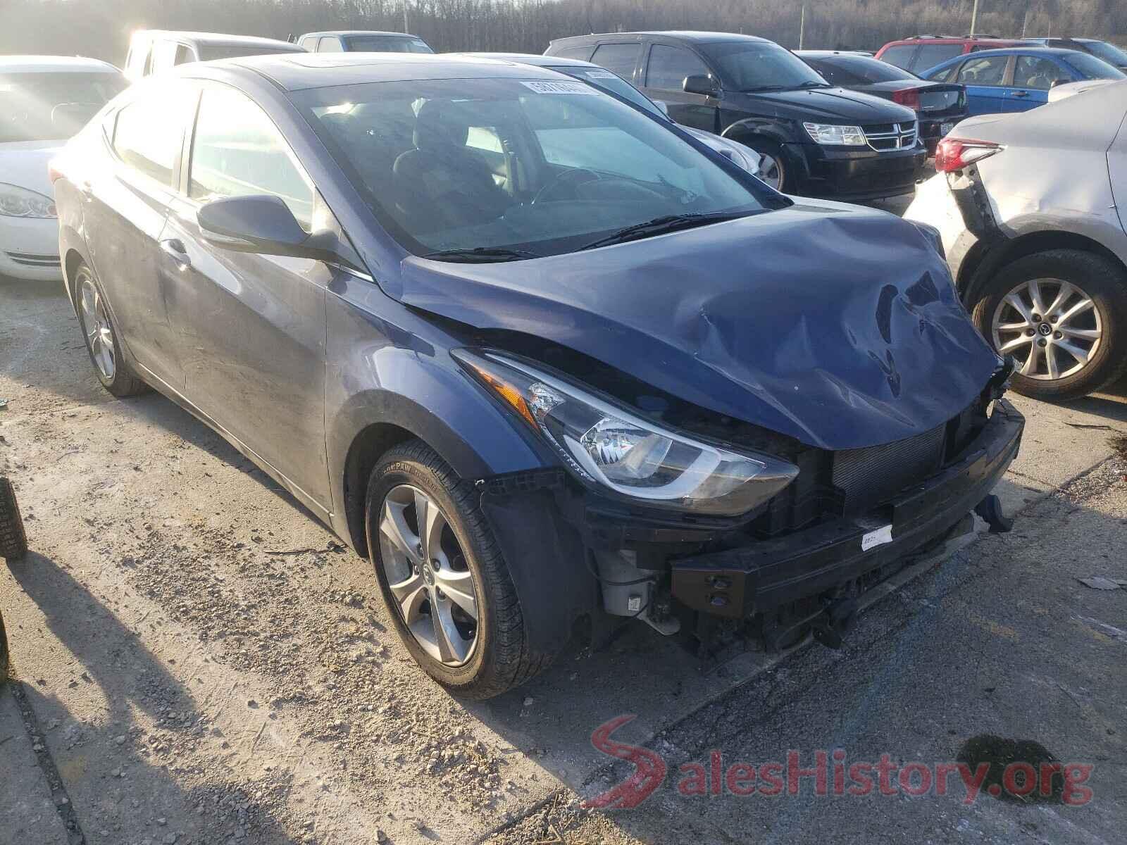 5NPDH4AEXGH729390 2016 HYUNDAI ELANTRA