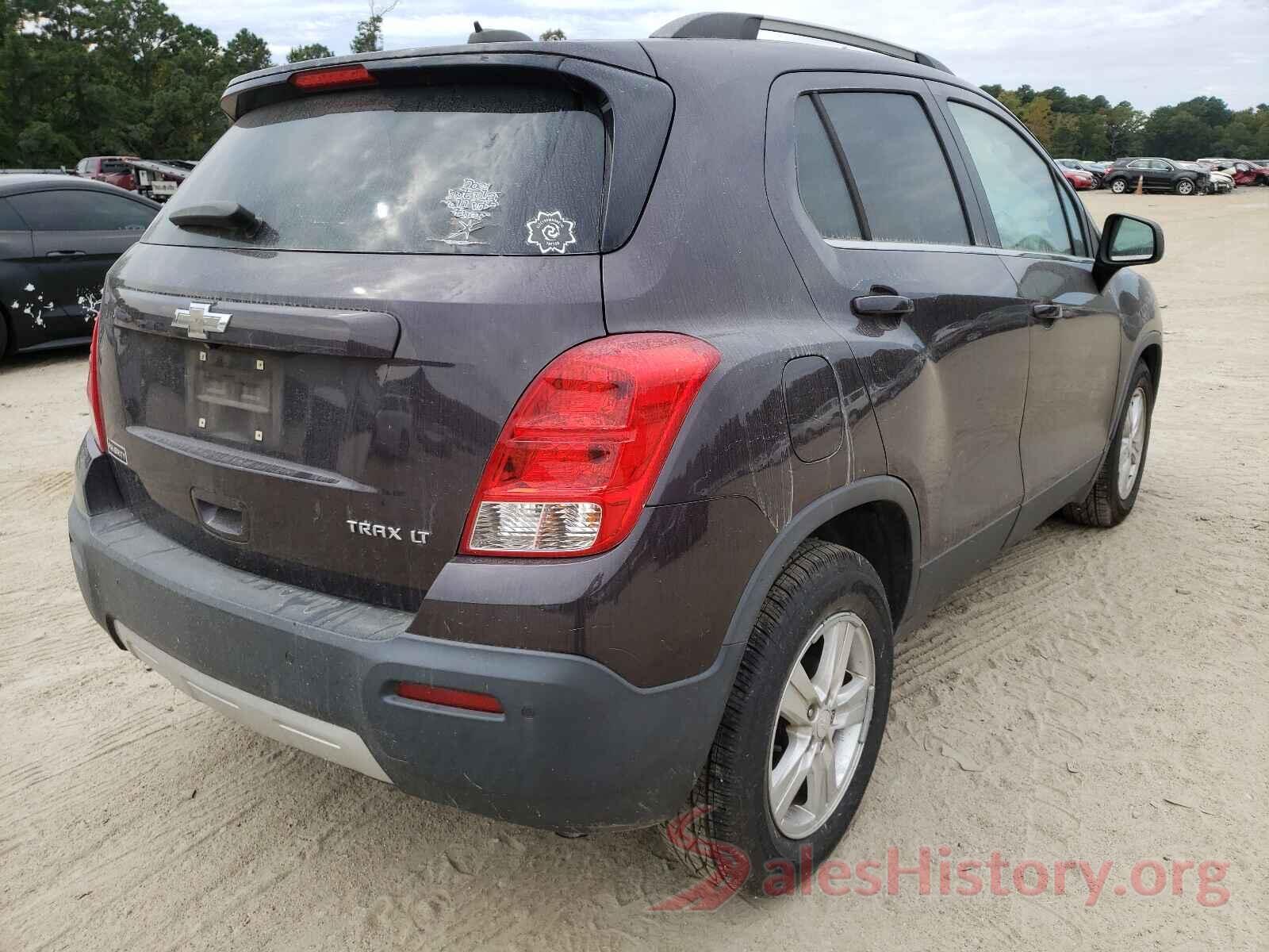 3GNCJLSB2GL116721 2016 CHEVROLET TRAX