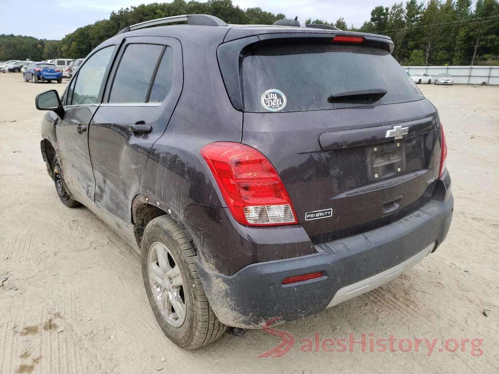 3GNCJLSB2GL116721 2016 CHEVROLET TRAX