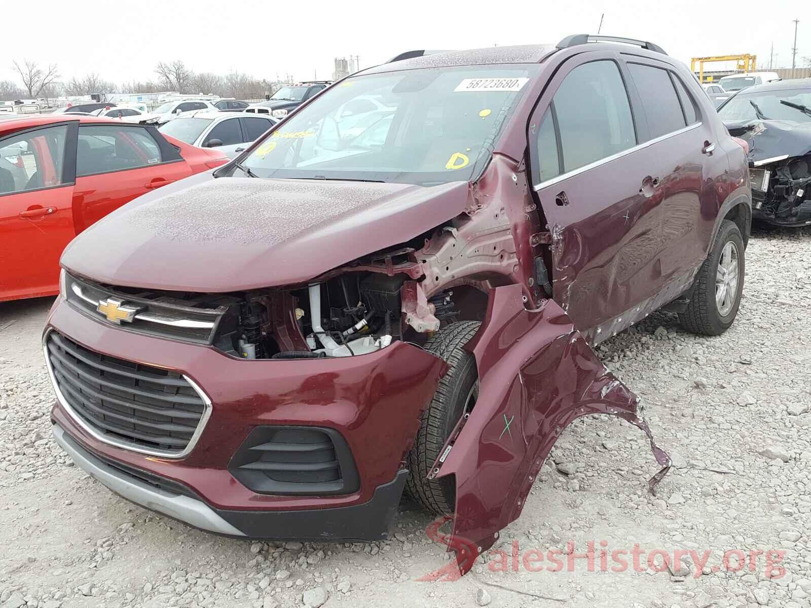 3GNCJPSB3HL261582 2017 CHEVROLET TRAX