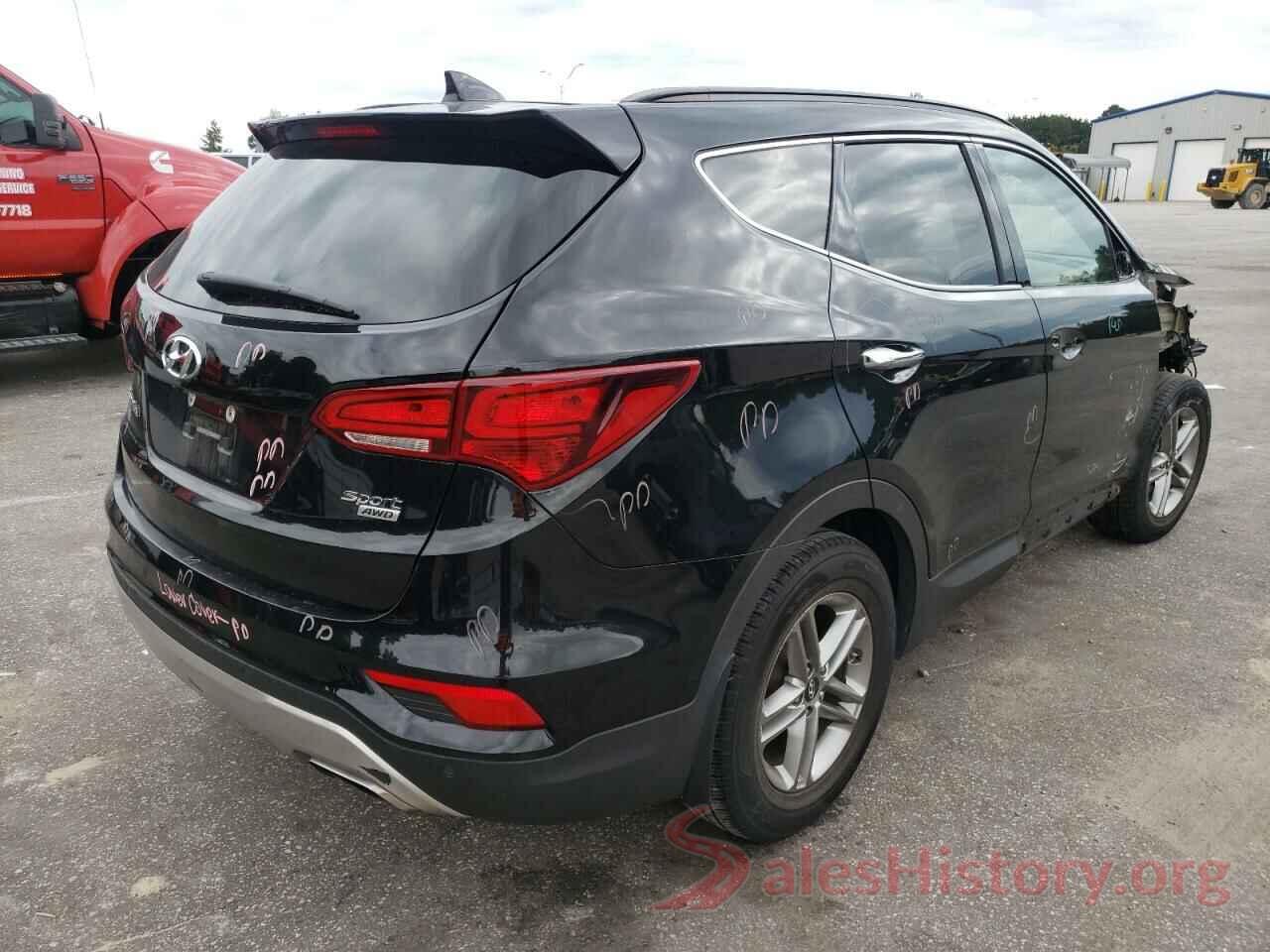 5NMZUDLBXJH099766 2018 HYUNDAI SANTA FE