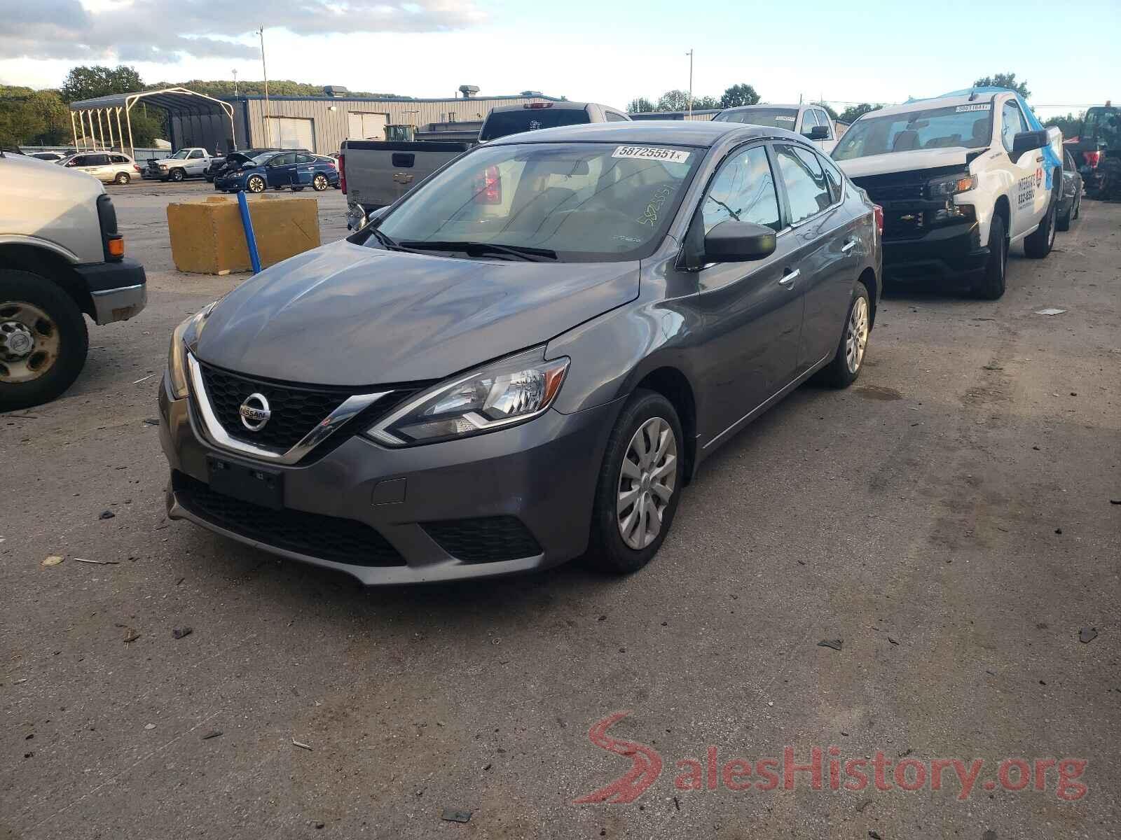 3N1AB7AP7GY254519 2016 NISSAN SENTRA