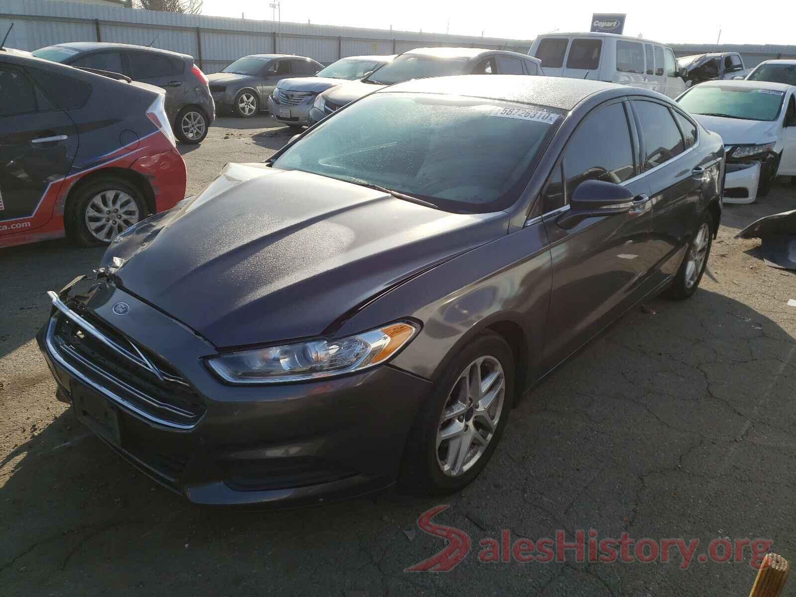 3FA6P0H7XGR345236 2016 FORD FUSION