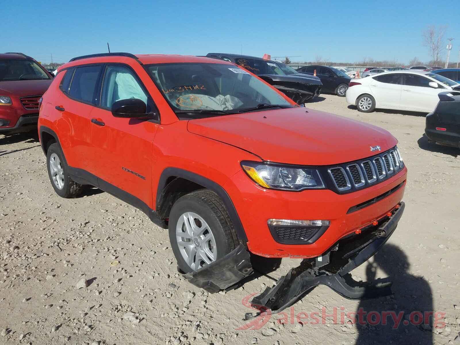 3C4NJDAB3JT314112 2018 JEEP COMPASS