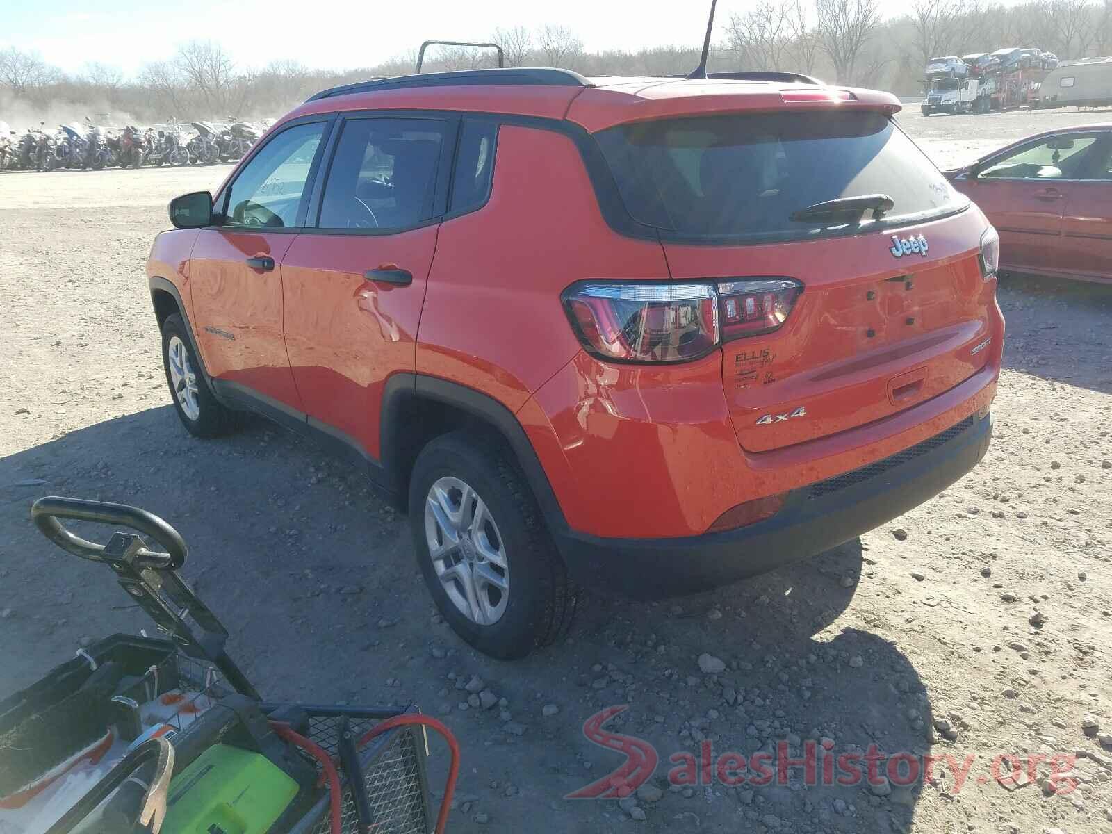 3C4NJDAB3JT314112 2018 JEEP COMPASS