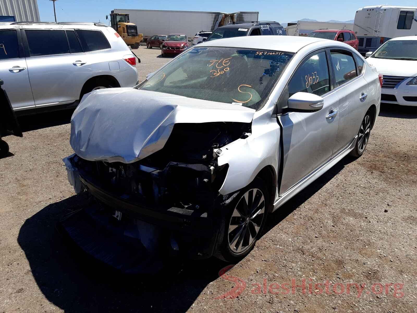 3N1AB7AP5GY263543 2016 NISSAN SENTRA