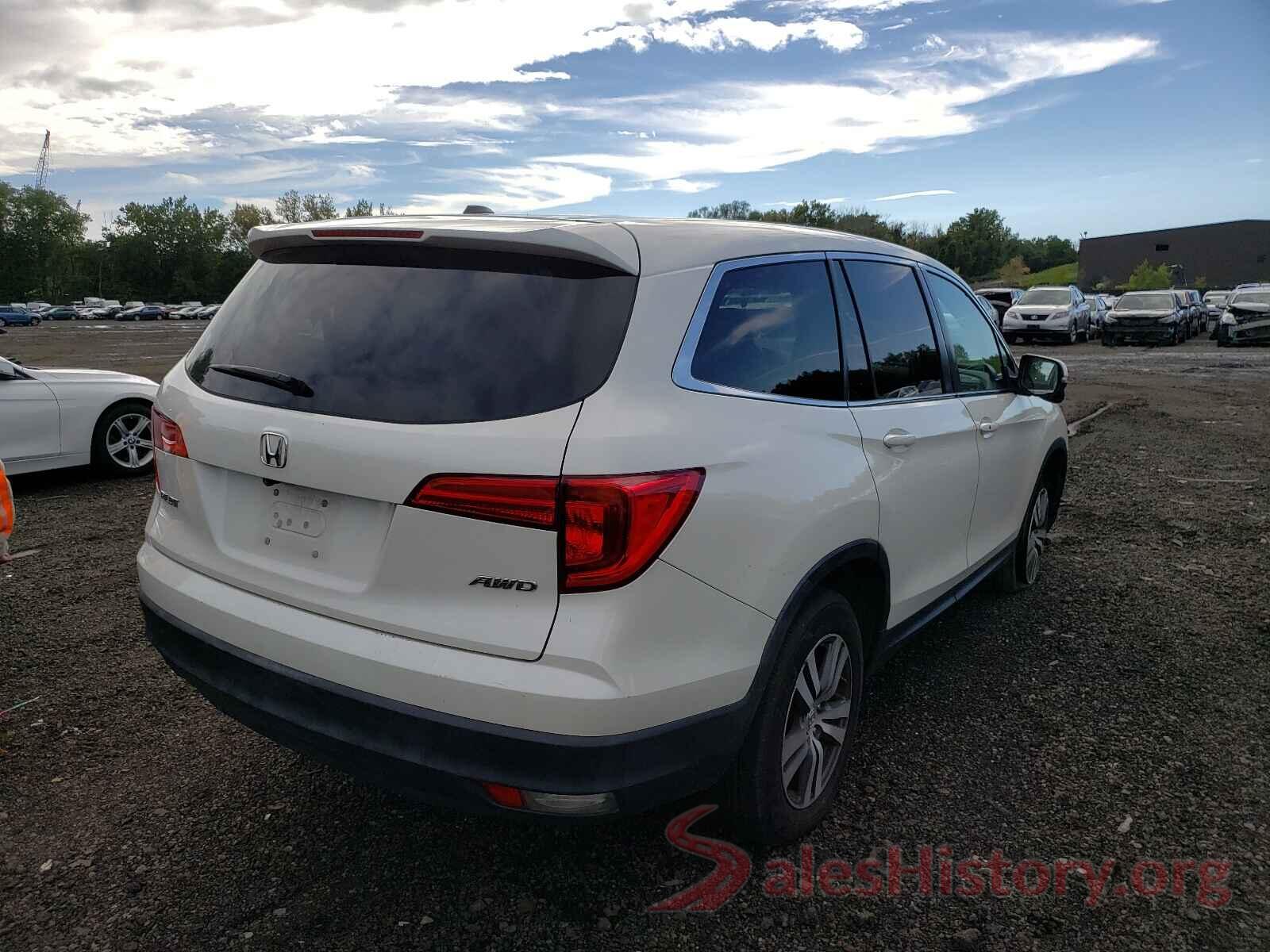 5FNYF6H77GB057278 2016 HONDA PILOT