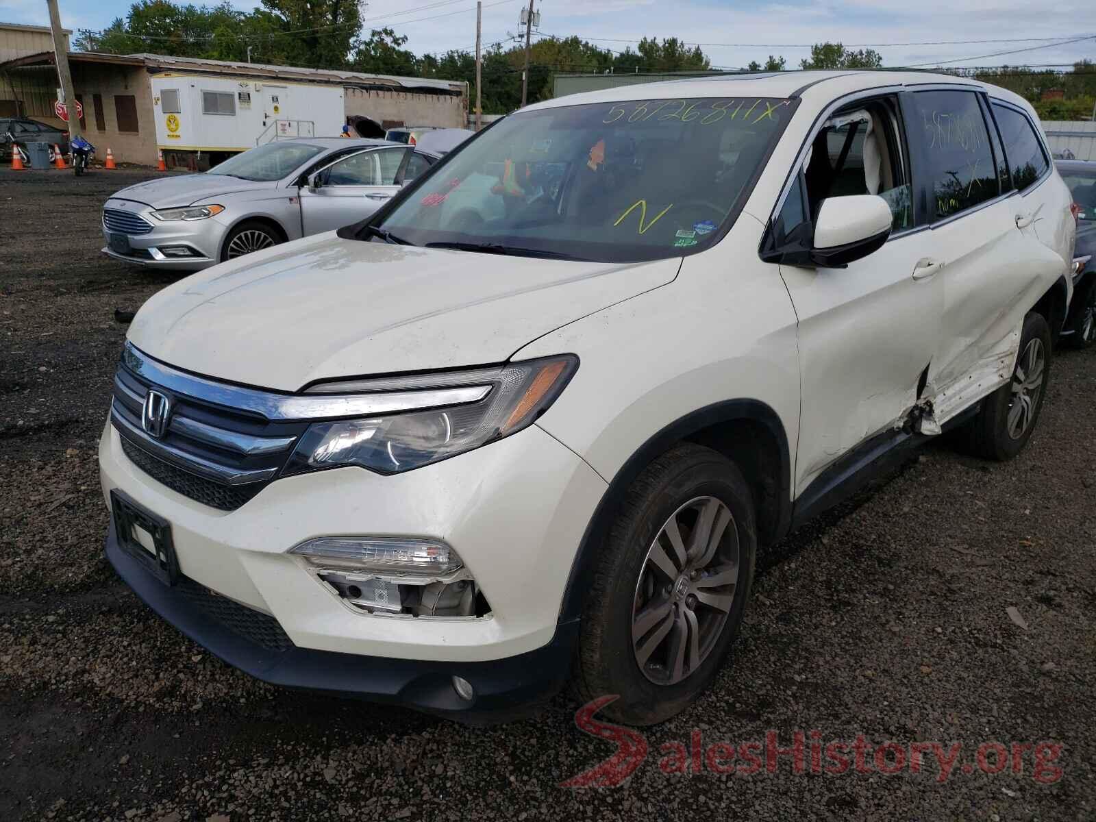 5FNYF6H77GB057278 2016 HONDA PILOT