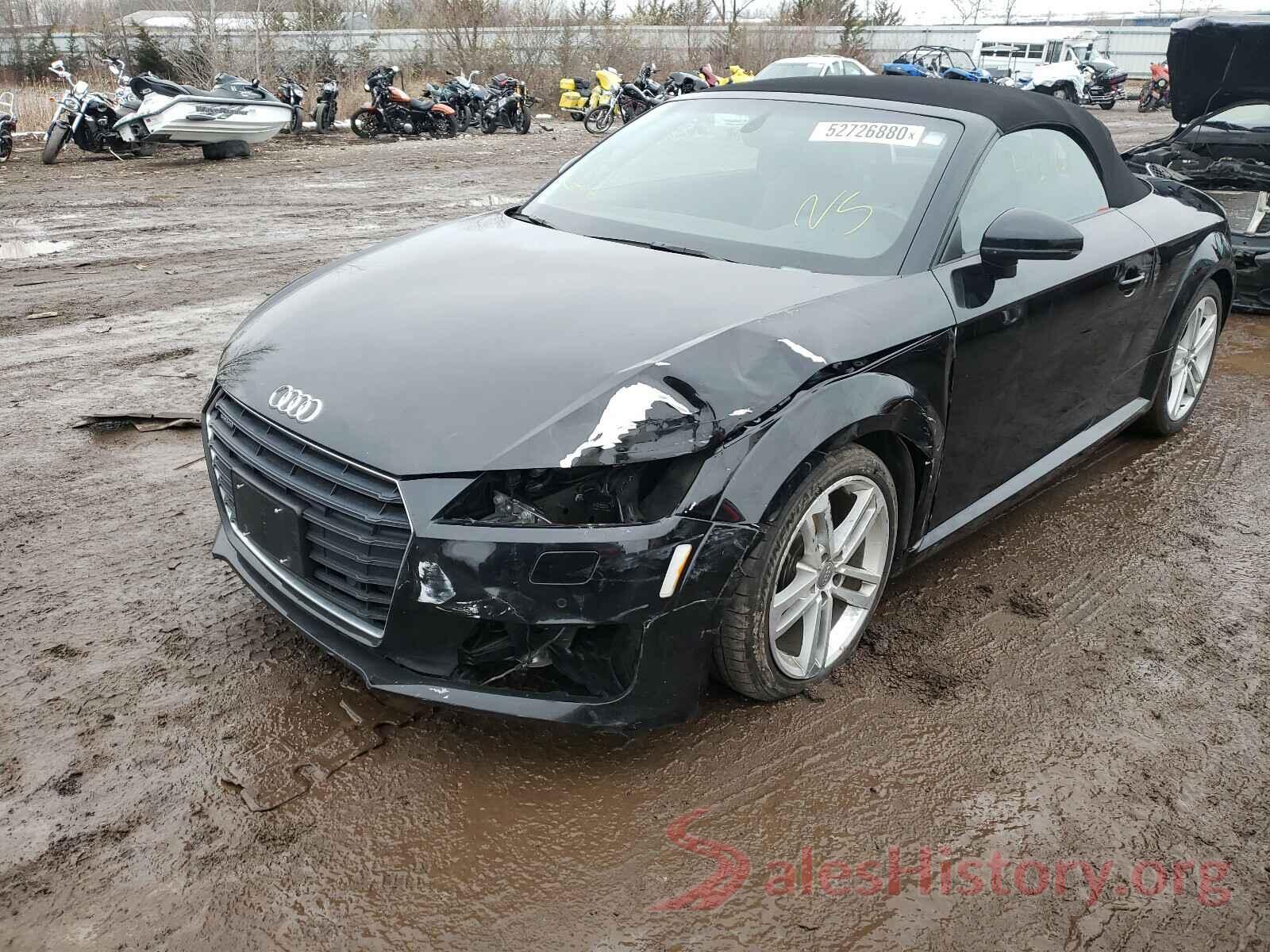 TRUT5CFV5G1028809 2016 AUDI TT