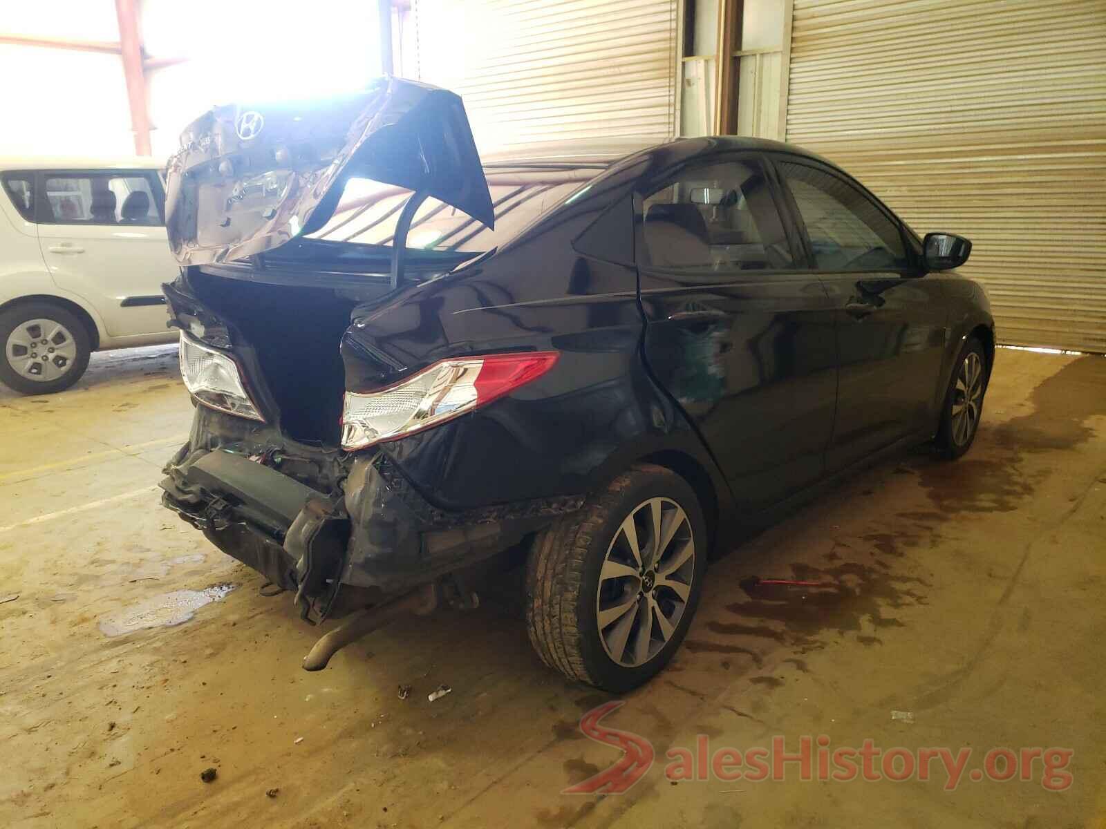 KMHCT4AEXHU320707 2017 HYUNDAI ACCENT