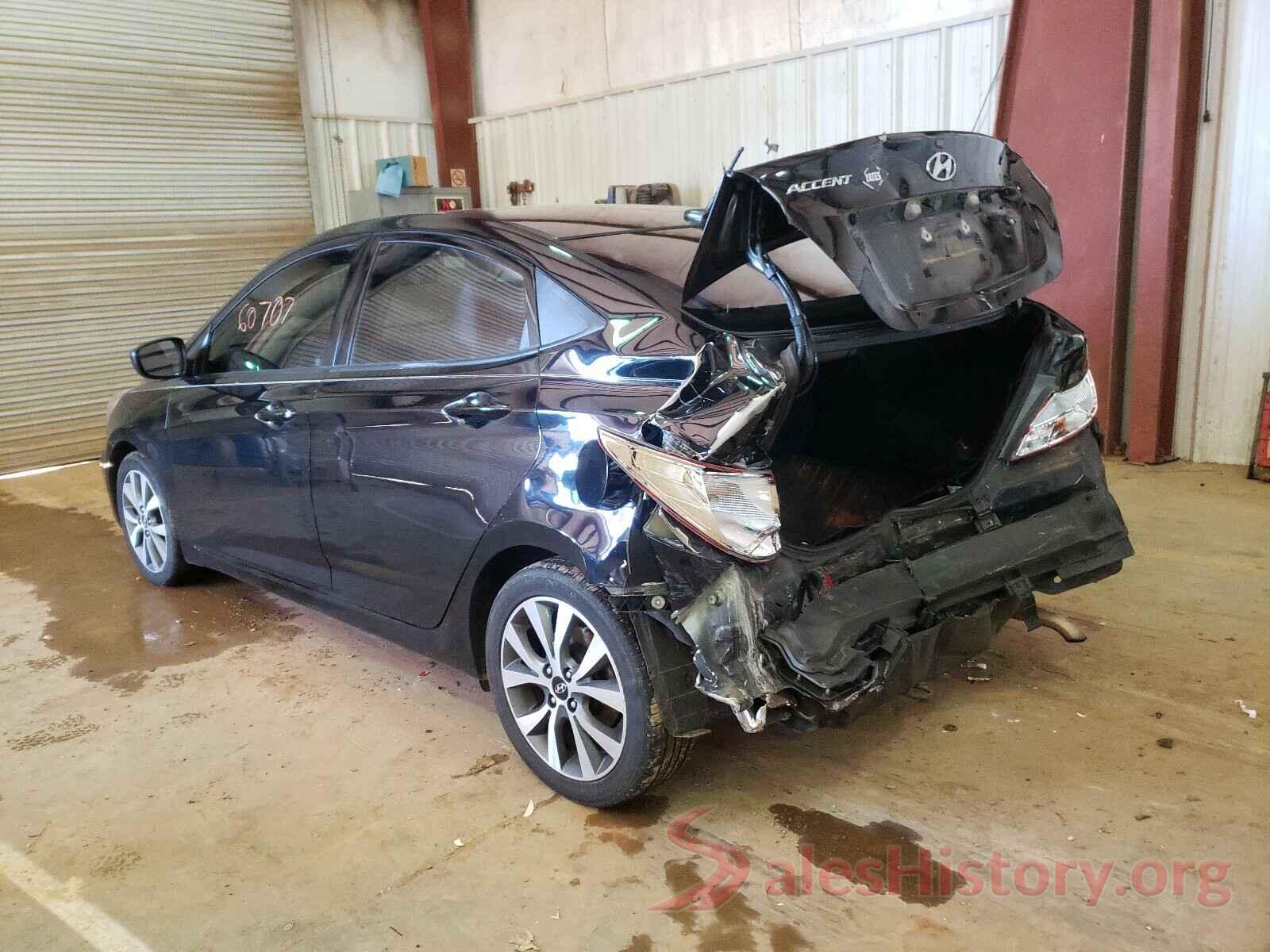 KMHCT4AEXHU320707 2017 HYUNDAI ACCENT