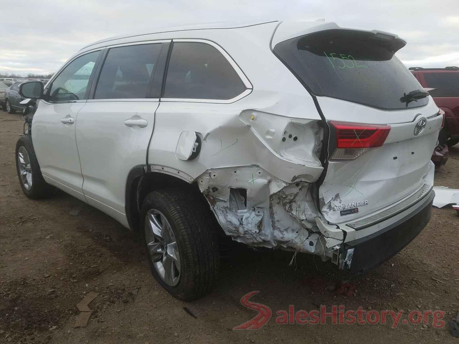 5TDDZRFH1KS717807 2019 TOYOTA HIGHLANDER