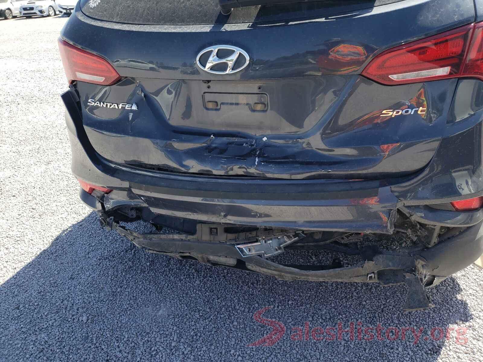 5NMZT3LB9JH095267 2018 HYUNDAI SANTA FE