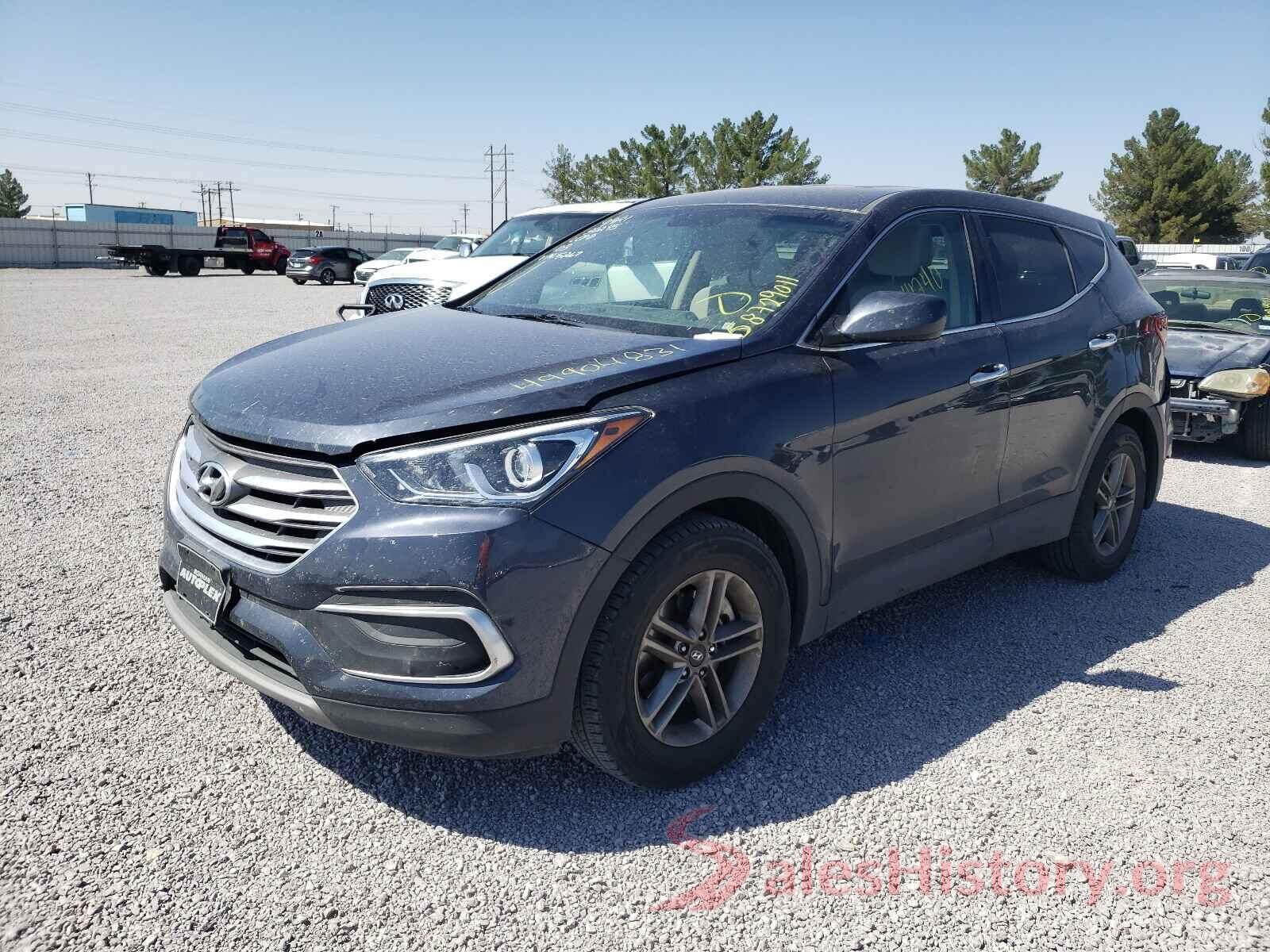 5NMZT3LB9JH095267 2018 HYUNDAI SANTA FE